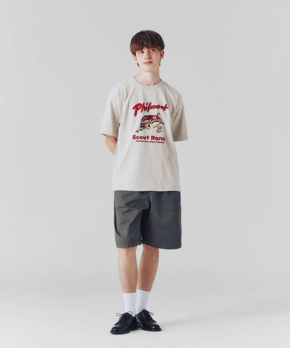 에스피오나지(ESPIONAGE) Philmont SR Heavyweight Tee Sand