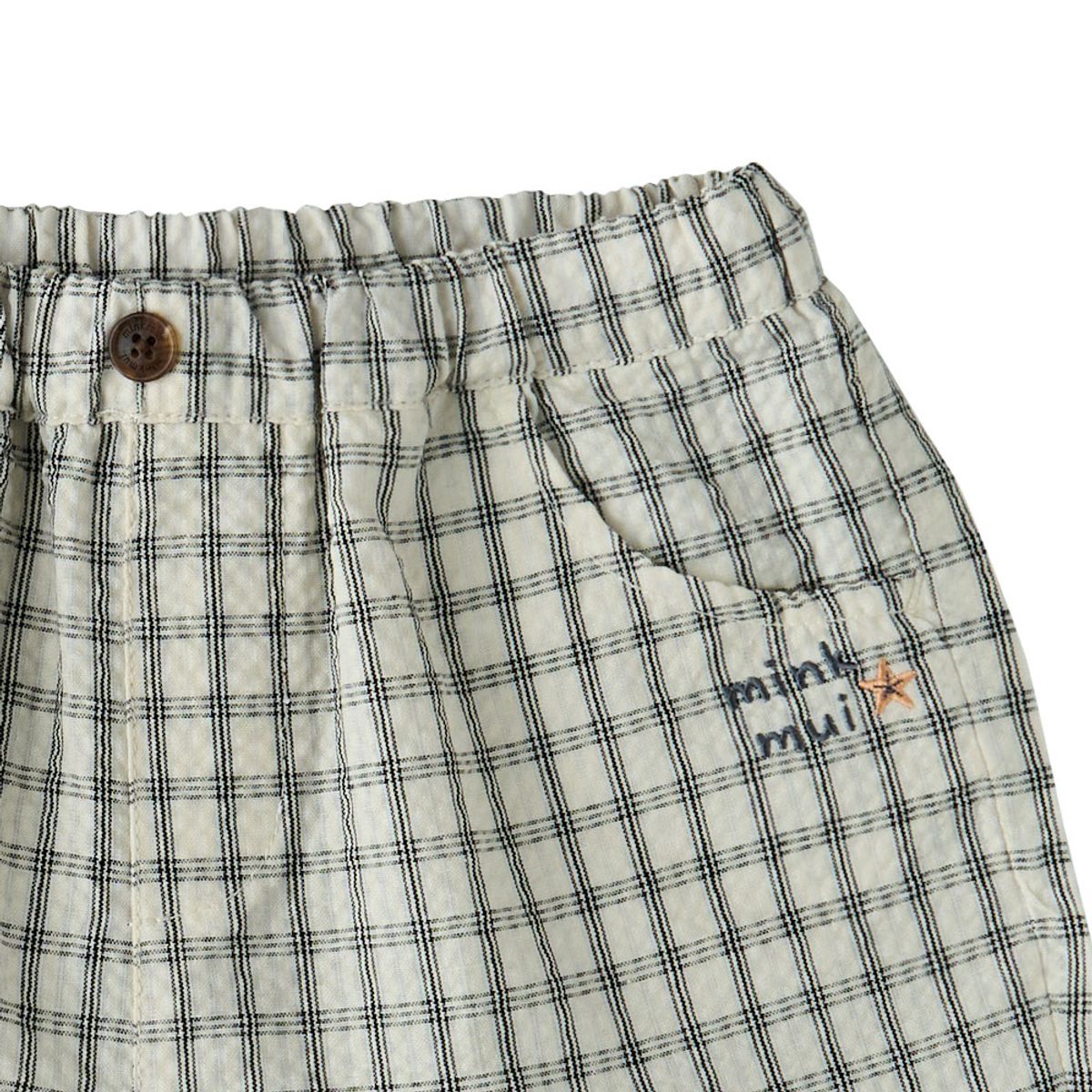 밍크뮤(MINKMUI) 체크씨어써커팬츠 (36315-412-02)