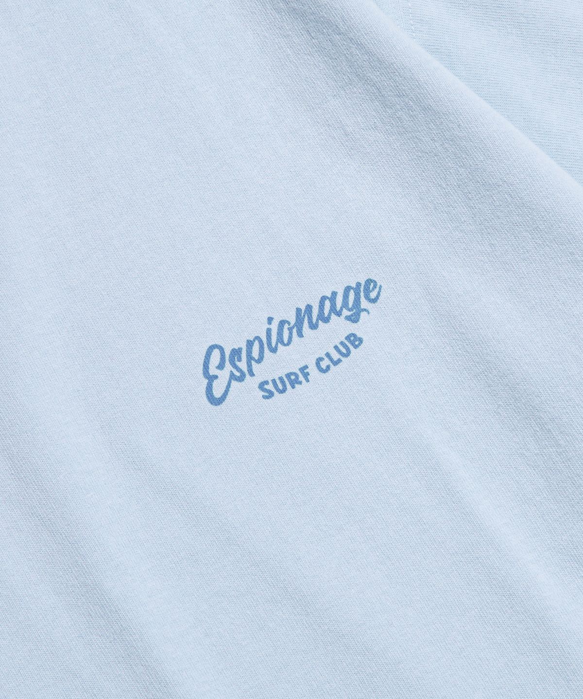 에스피오나지(ESPIONAGE) Surf Club Heavyweight Tee Ice Blue
