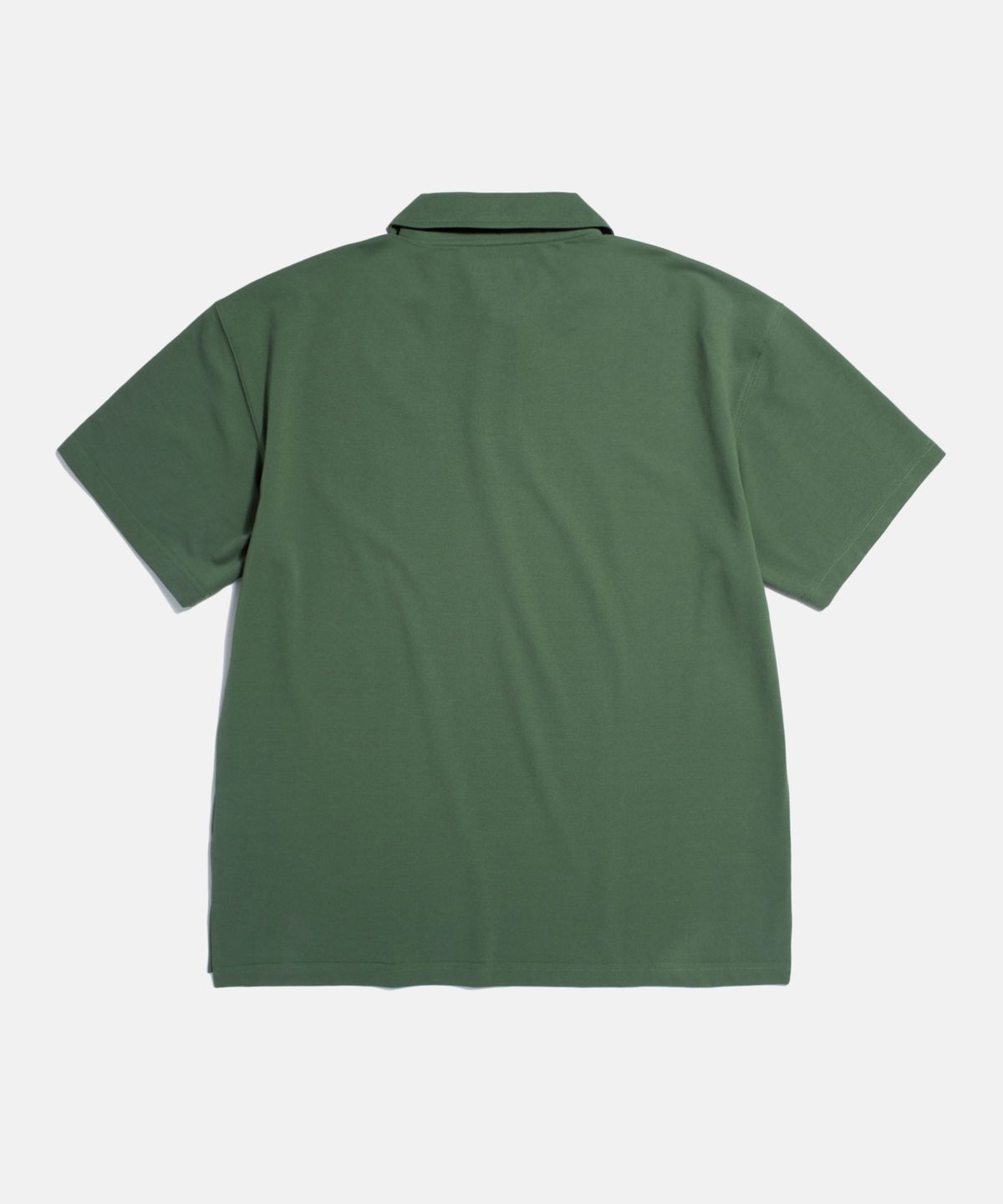 에스피오나지(ESPIONAGE) Over Pique Polo Shirt Grass