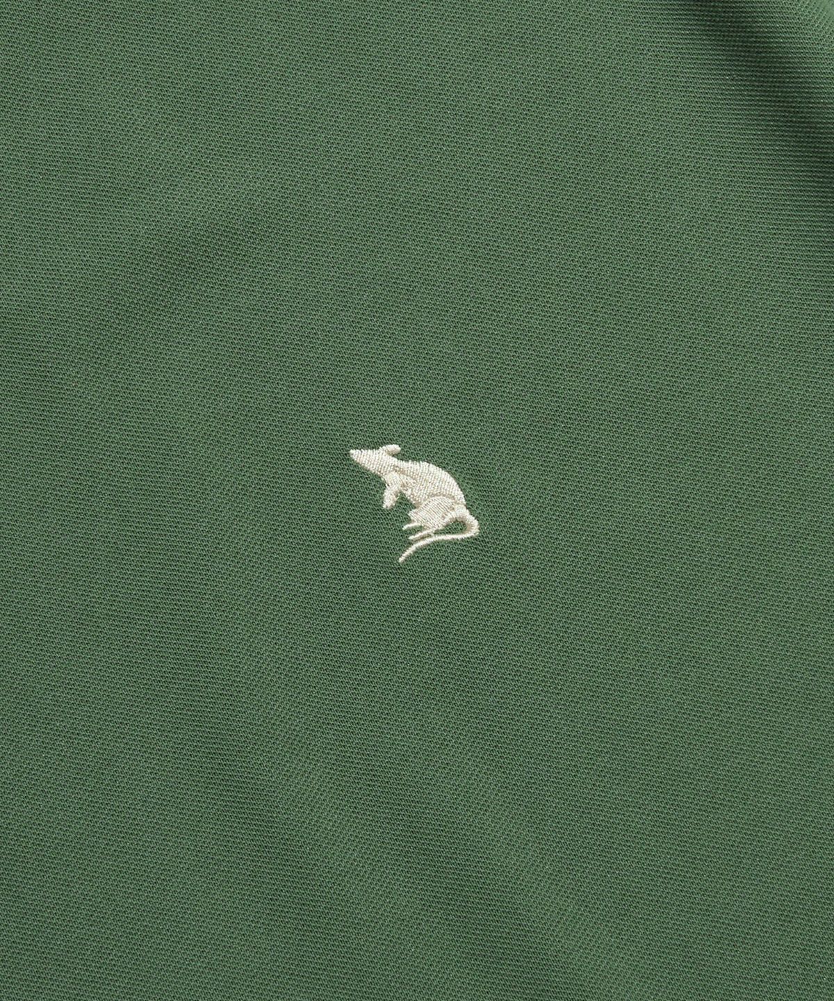 에스피오나지(ESPIONAGE) Over Pique Polo Shirt Grass