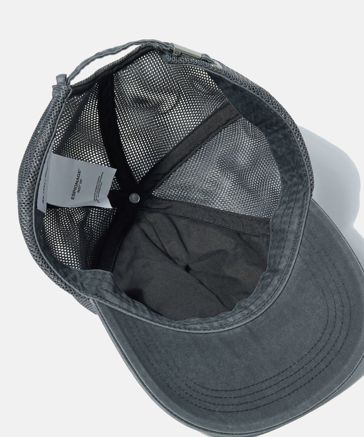 에스피오나지(ESPIONAGE) Expl. Vintage Mesh Cap Steel Grey