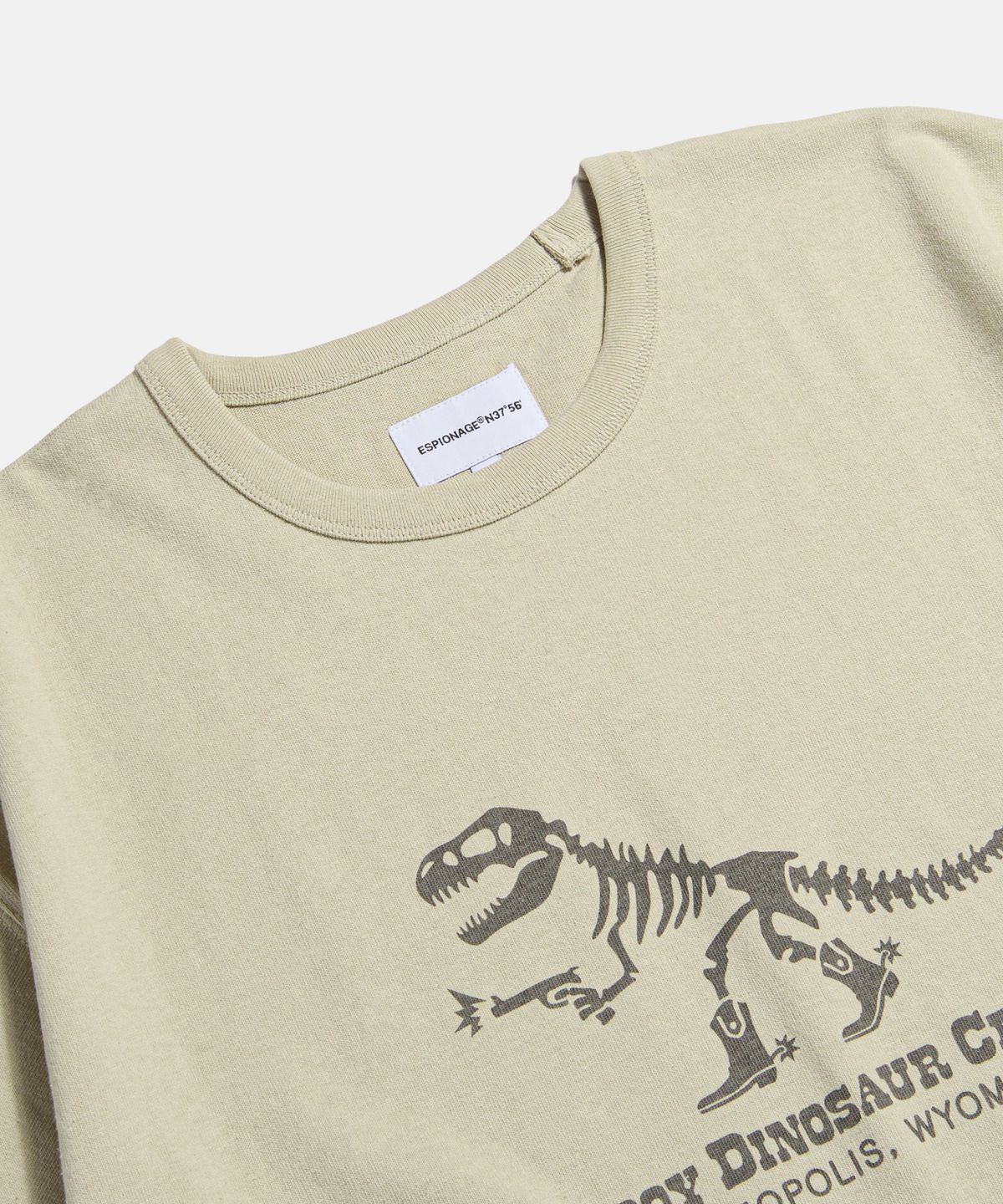 에스피오나지(ESPIONAGE) CDC T-Rex Heavyweight Tee Sand