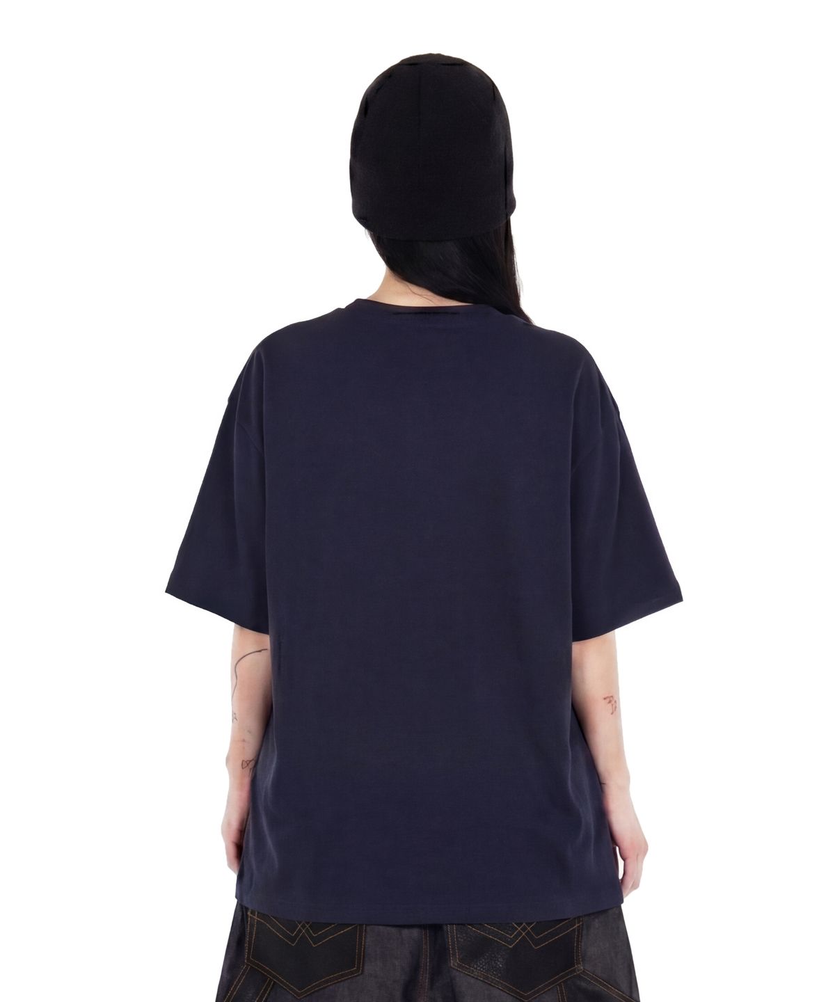 아이돈워너셀(IDWS) Novichi T-Shirt Navy