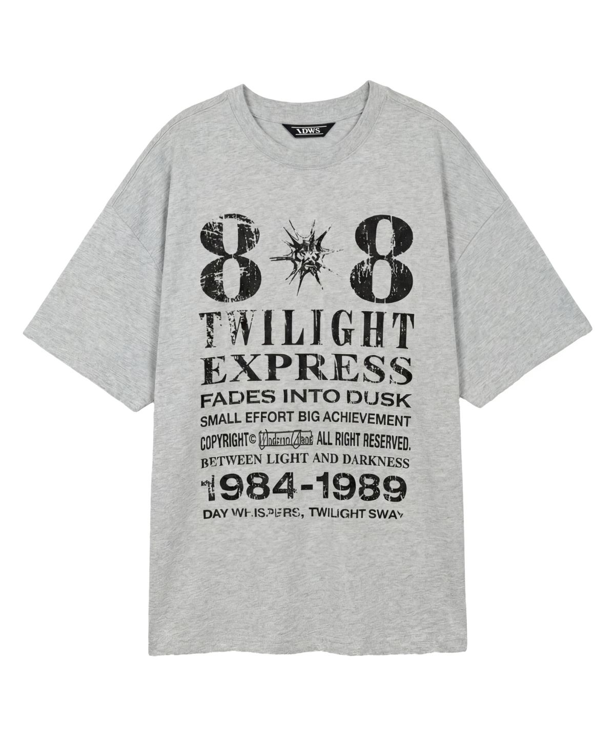 아이돈워너셀(IDWS) Novichi T-Shirt Gray