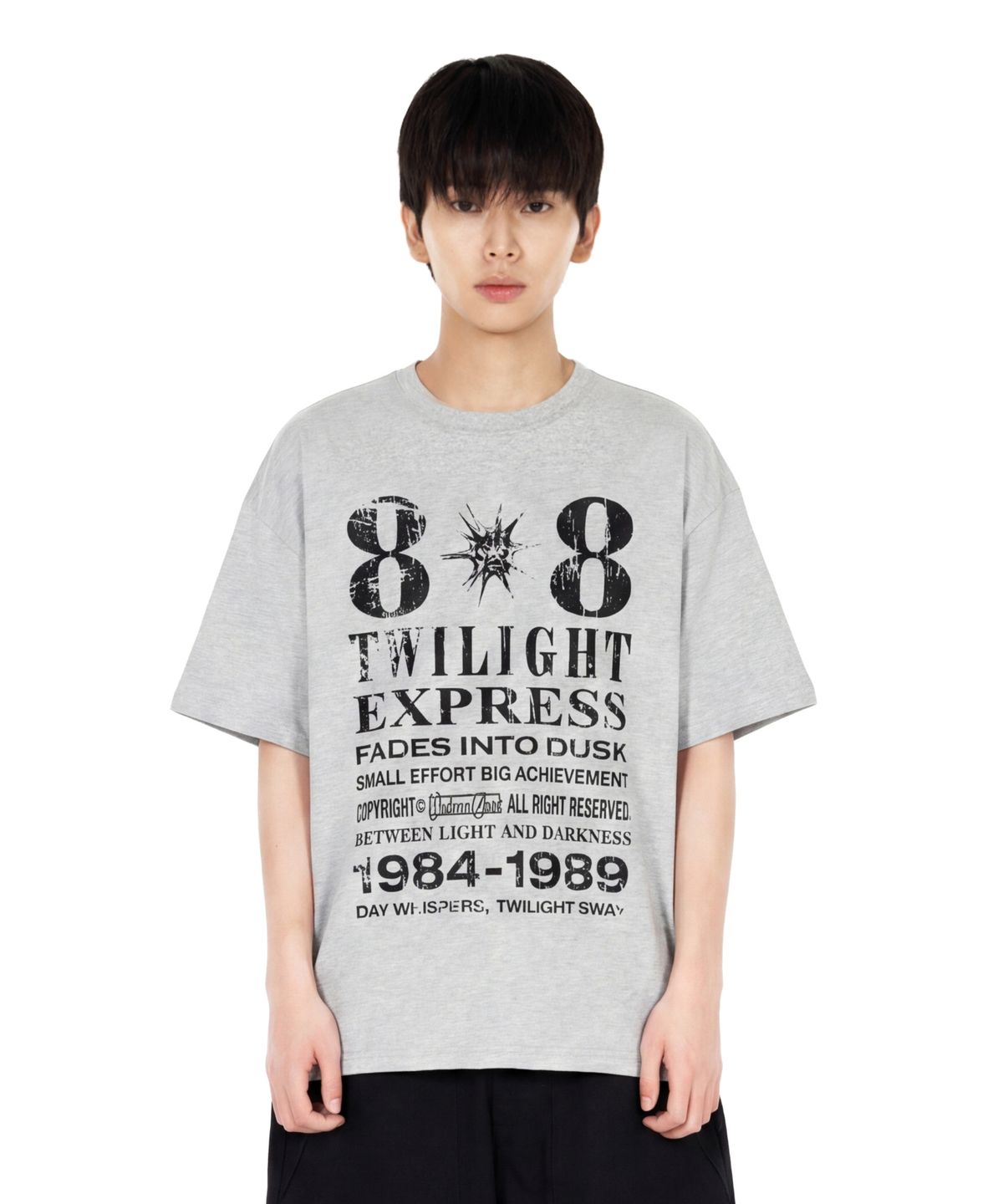 아이돈워너셀(IDWS) Novichi T-Shirt Gray