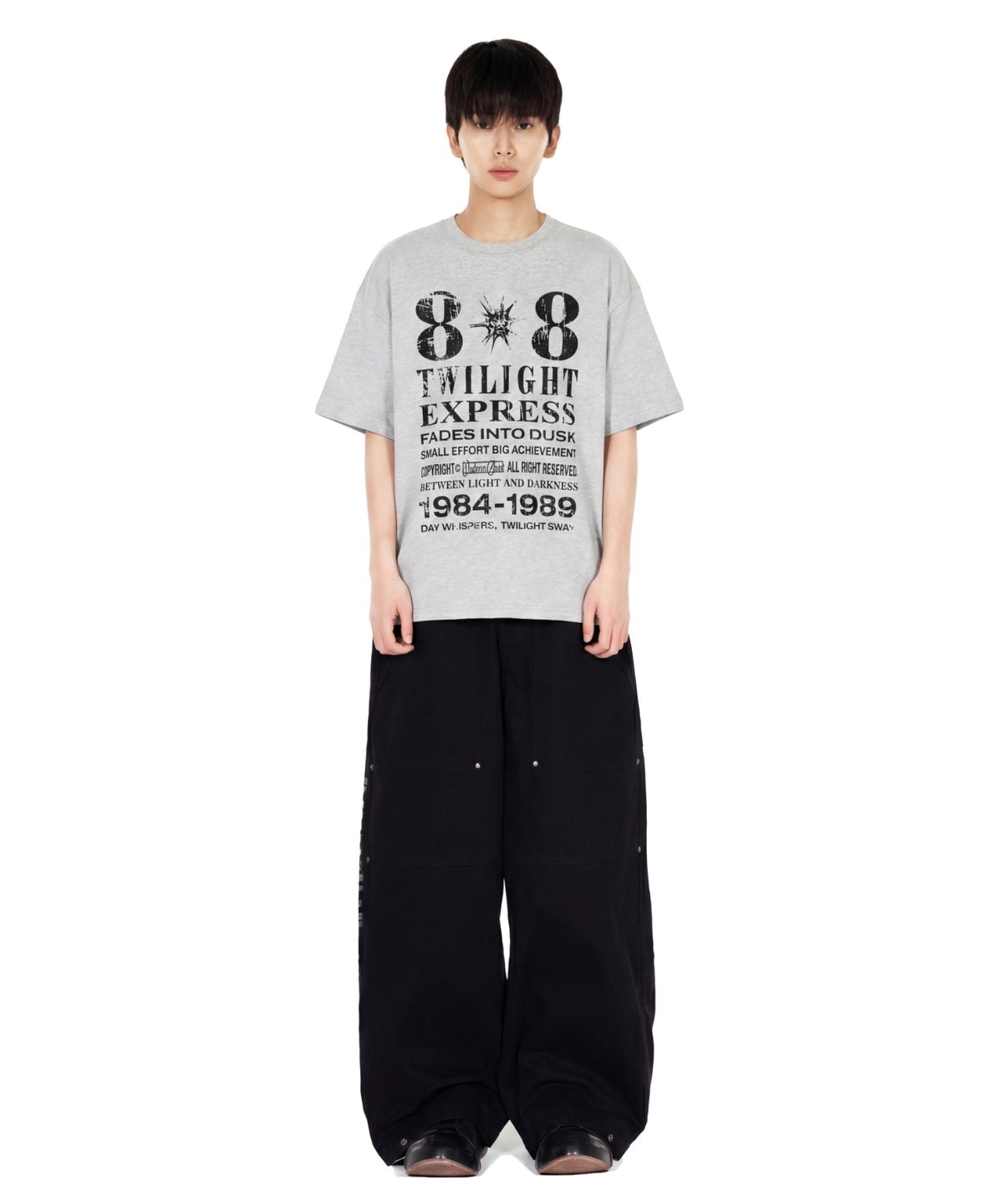 아이돈워너셀(IDWS) Novichi T-Shirt Gray