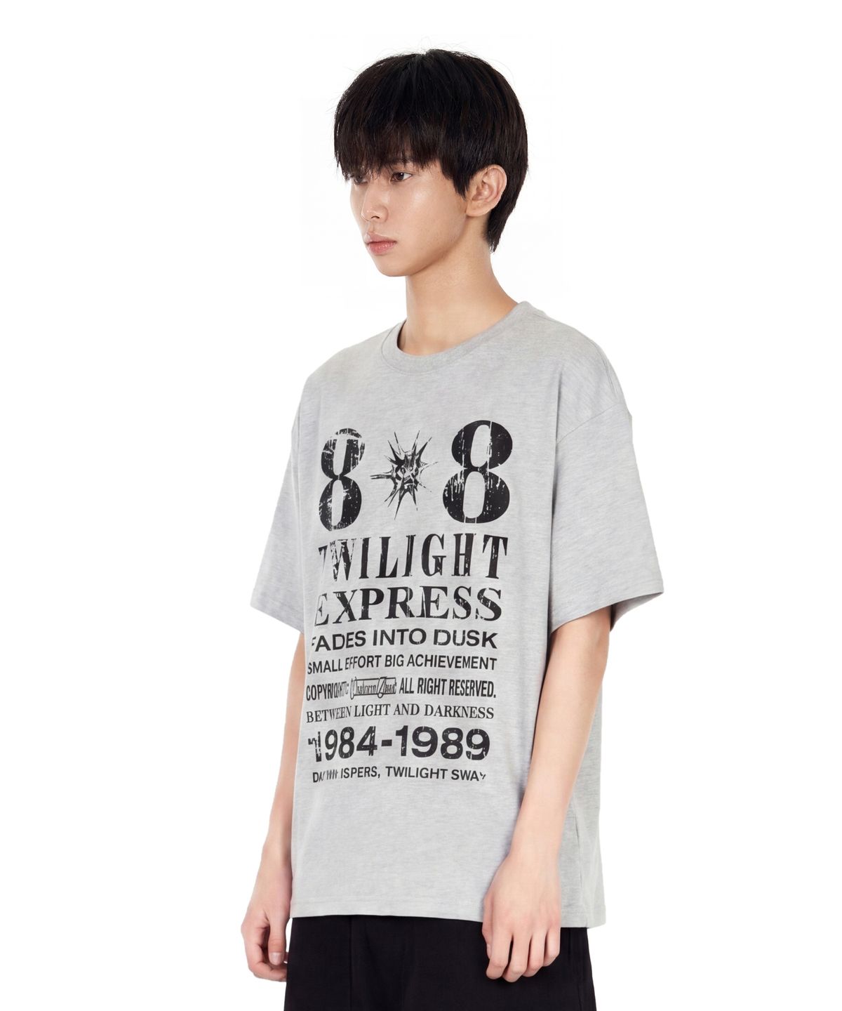 아이돈워너셀(IDWS) Novichi T-Shirt Gray