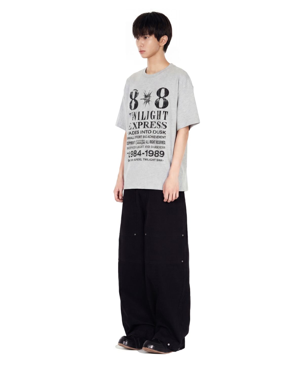 아이돈워너셀(IDWS) Novichi T-Shirt Gray