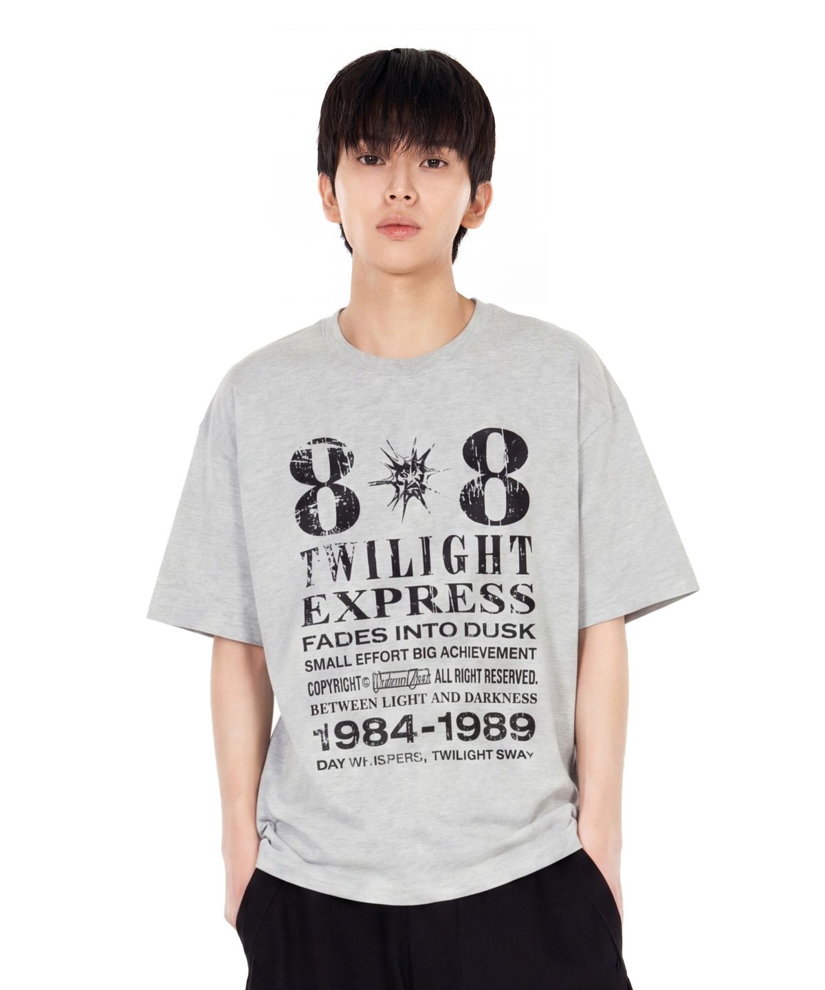 아이돈워너셀(IDWS) Novichi T-Shirt Gray