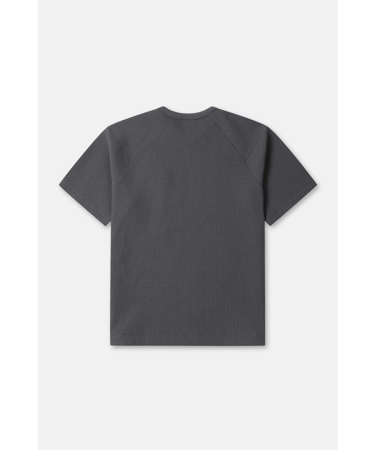 코오롱스포츠(KOLON SPORT) 남성 와플 라운드넥 반팔 티셔츠 (SET-UP) TLTCM26581DGY