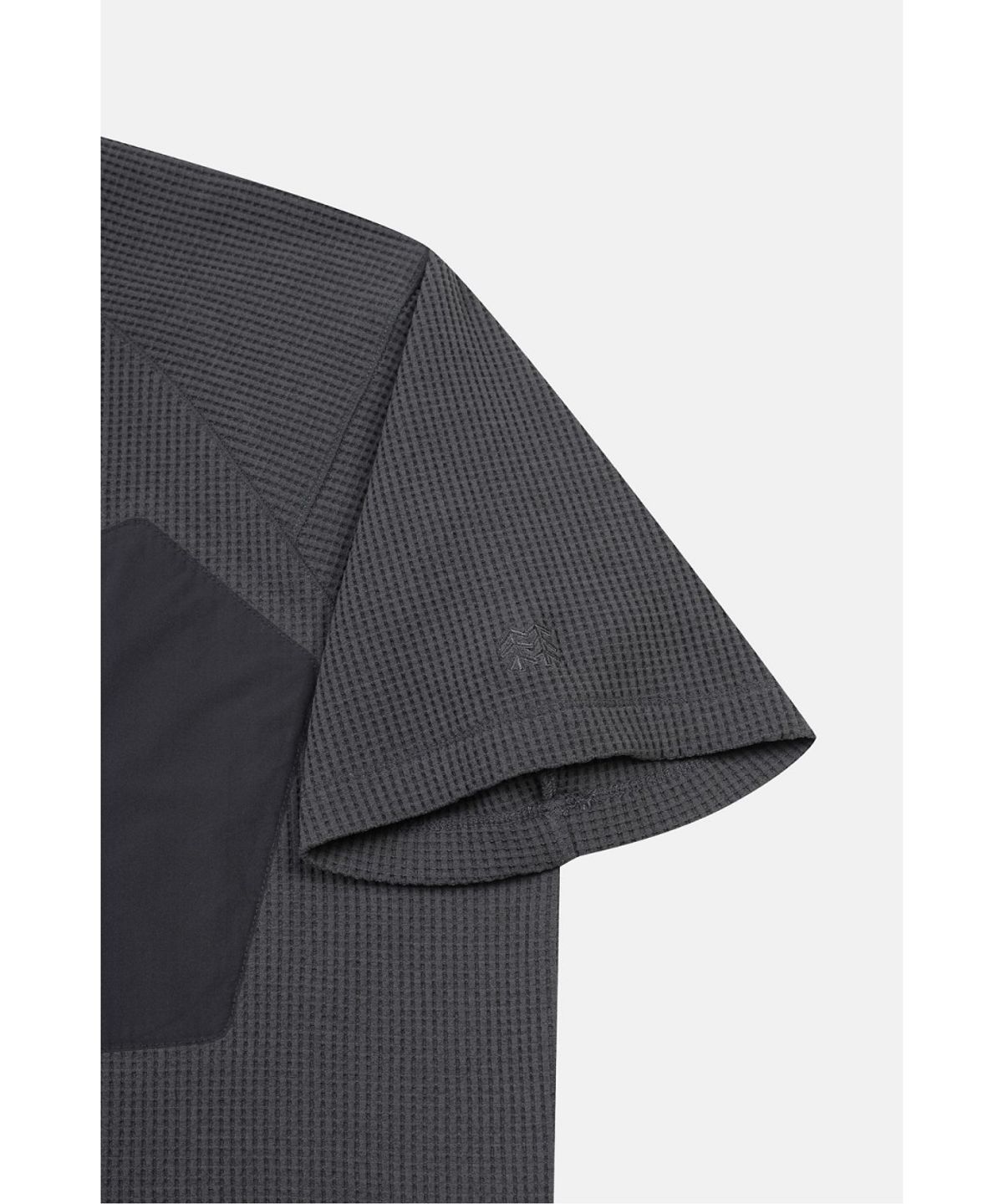 코오롱스포츠(KOLON SPORT) 남성 와플 라운드넥 반팔 티셔츠 (SET-UP) TLTCM26581DGY