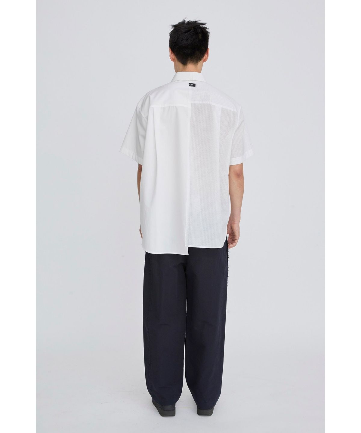 래코드(RECODE) Raw-Edged Linen Pants RKPAM26644NYX