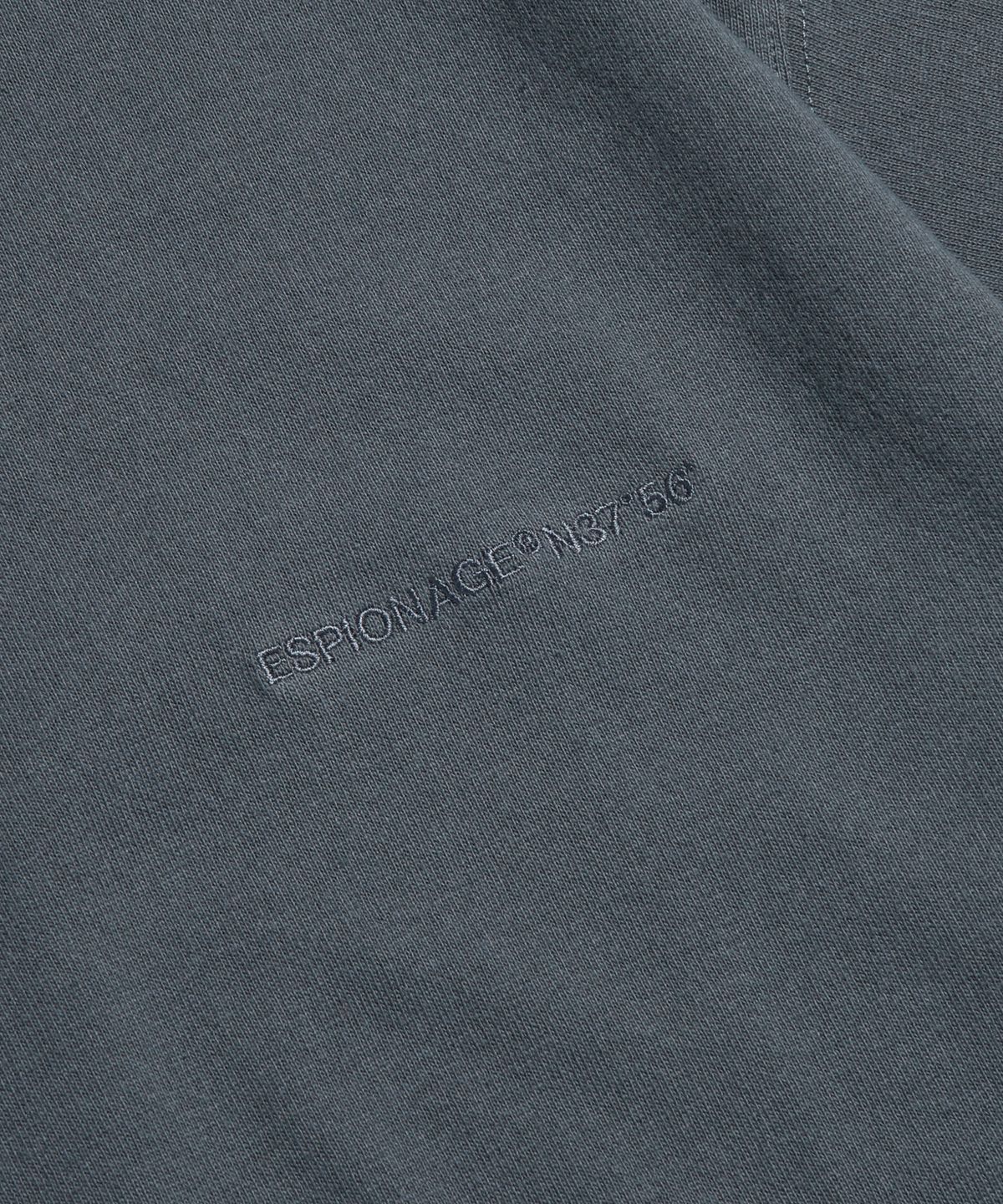 에스피오나지(ESPIONAGE) Standard Logo Heavyweight Tee Slate
