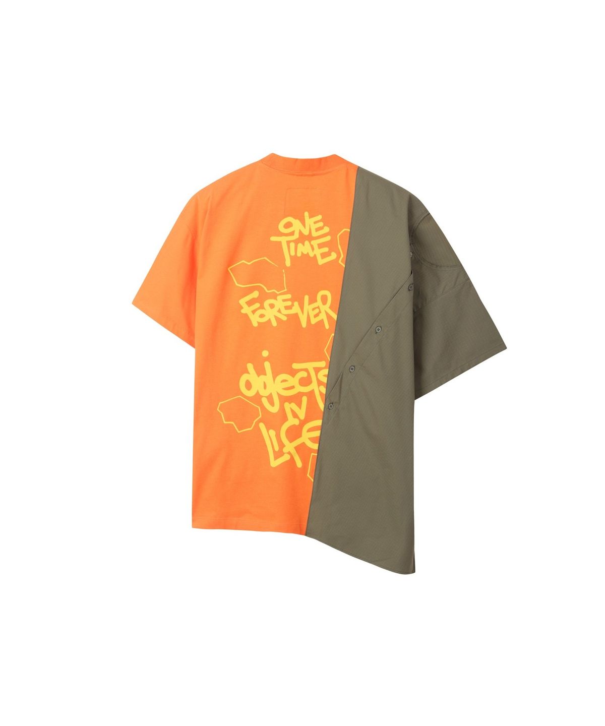 래코드(RECODE) Half Fabric Mixed Top ver.2 R0TAM26220ORX
