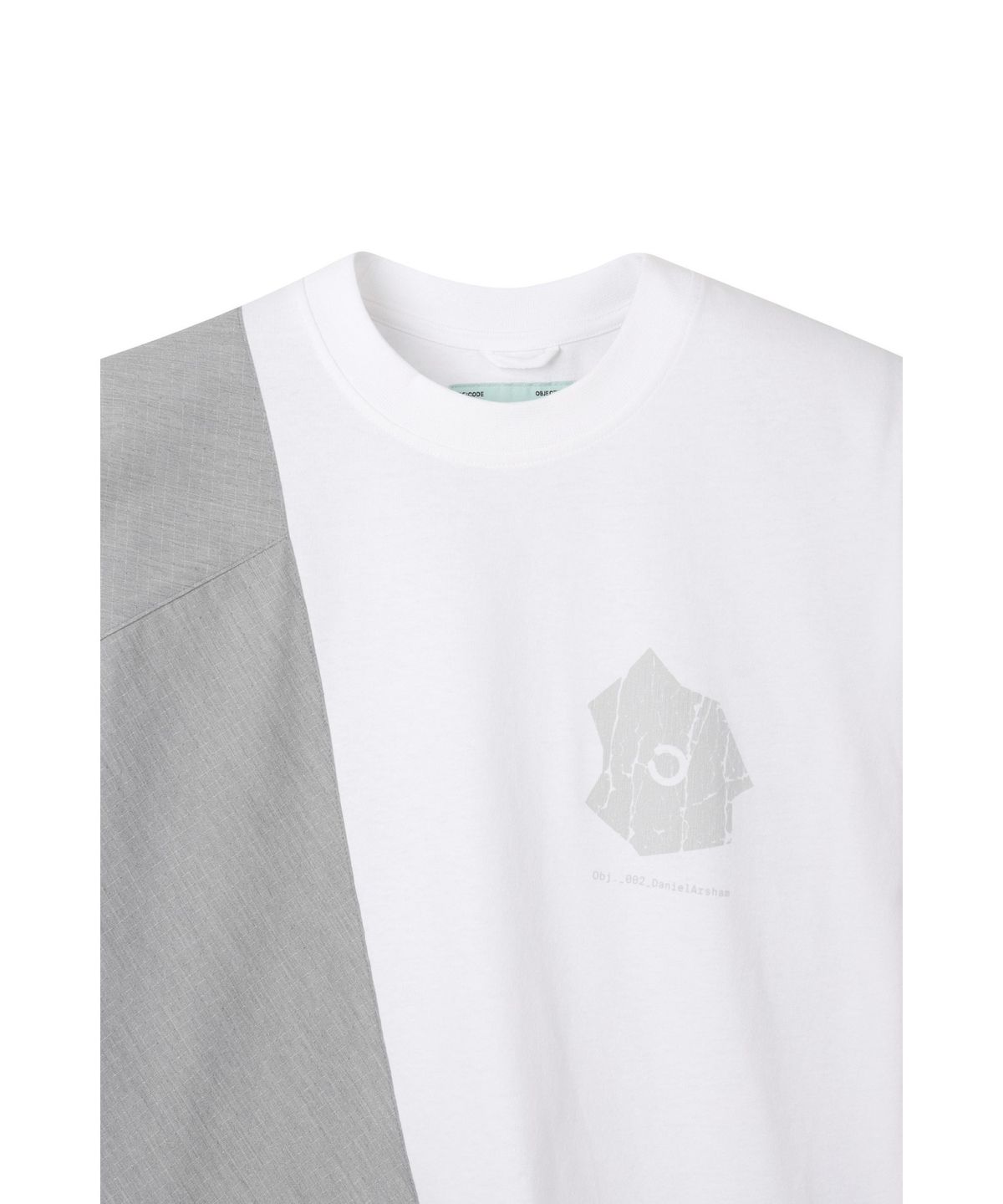 래코드(RECODE) Half Fabric Mixed Top ver.2 R0TAM26220WHX