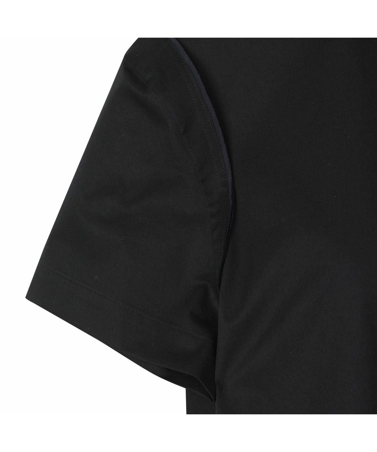 래코드(RECODE) Slit Off Shoulder Crop Top RQSAM24580BKX