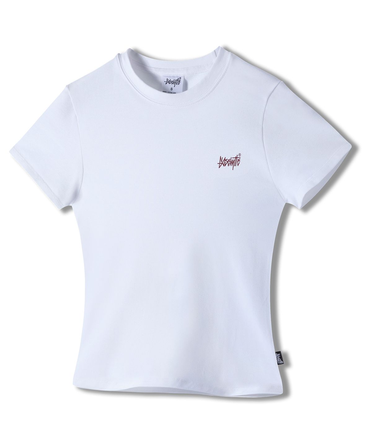 요세미티(YOSEMITE) 스몰 Logo 슬림핏 반팔티 화이트 YT-3Y17