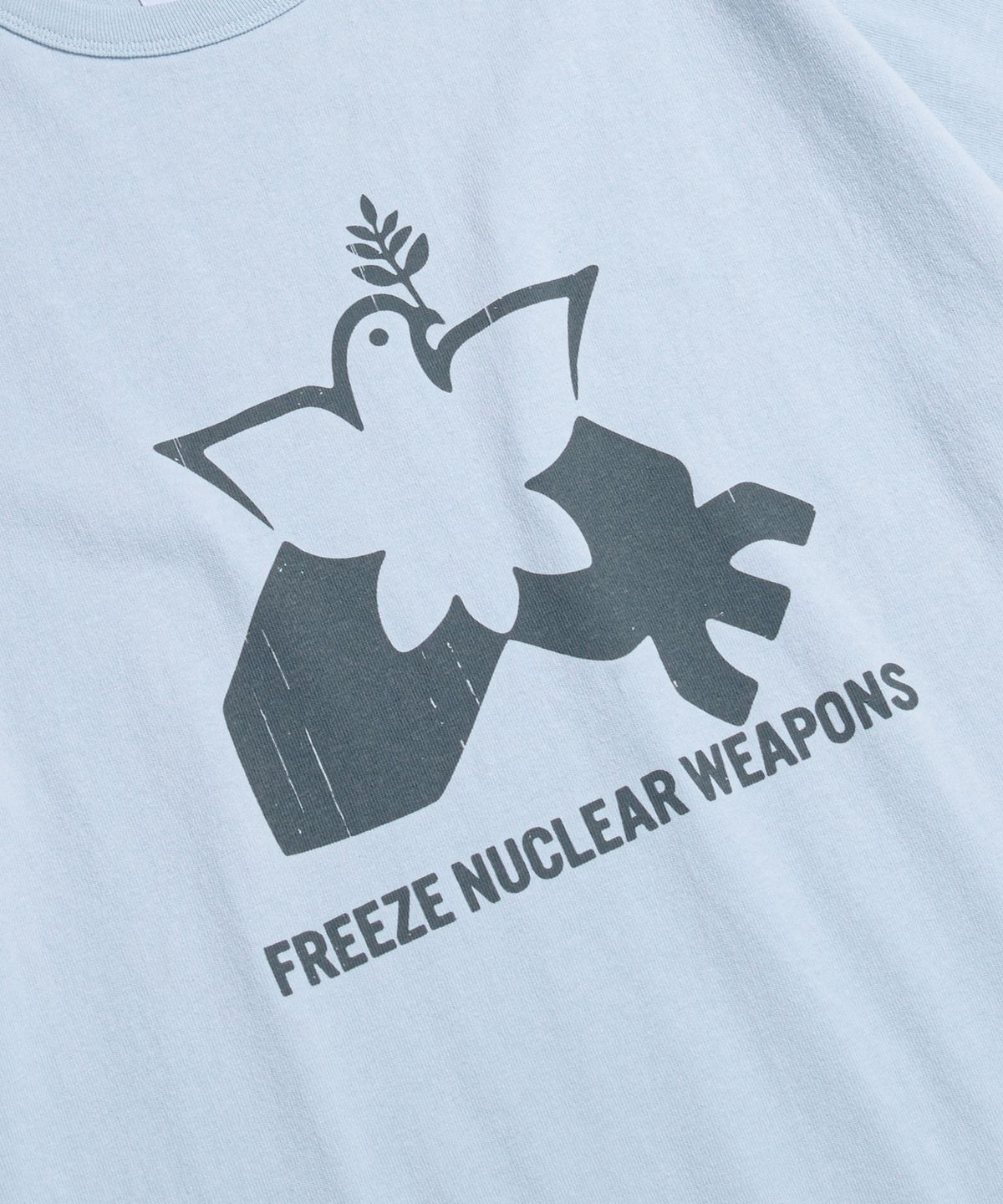 에스피오나지(ESPIONAGE) Freeze Nuclear Heavyweight Tee Ice Blue