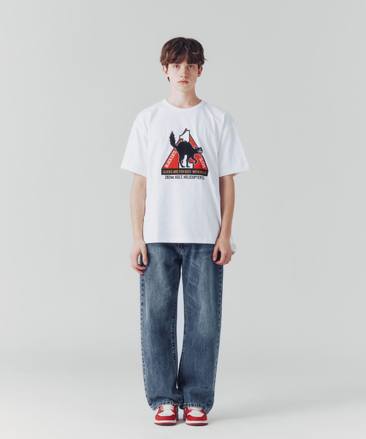 에스피오나지(ESPIONAGE) 282nd AHC Heavyweight Tee Off White