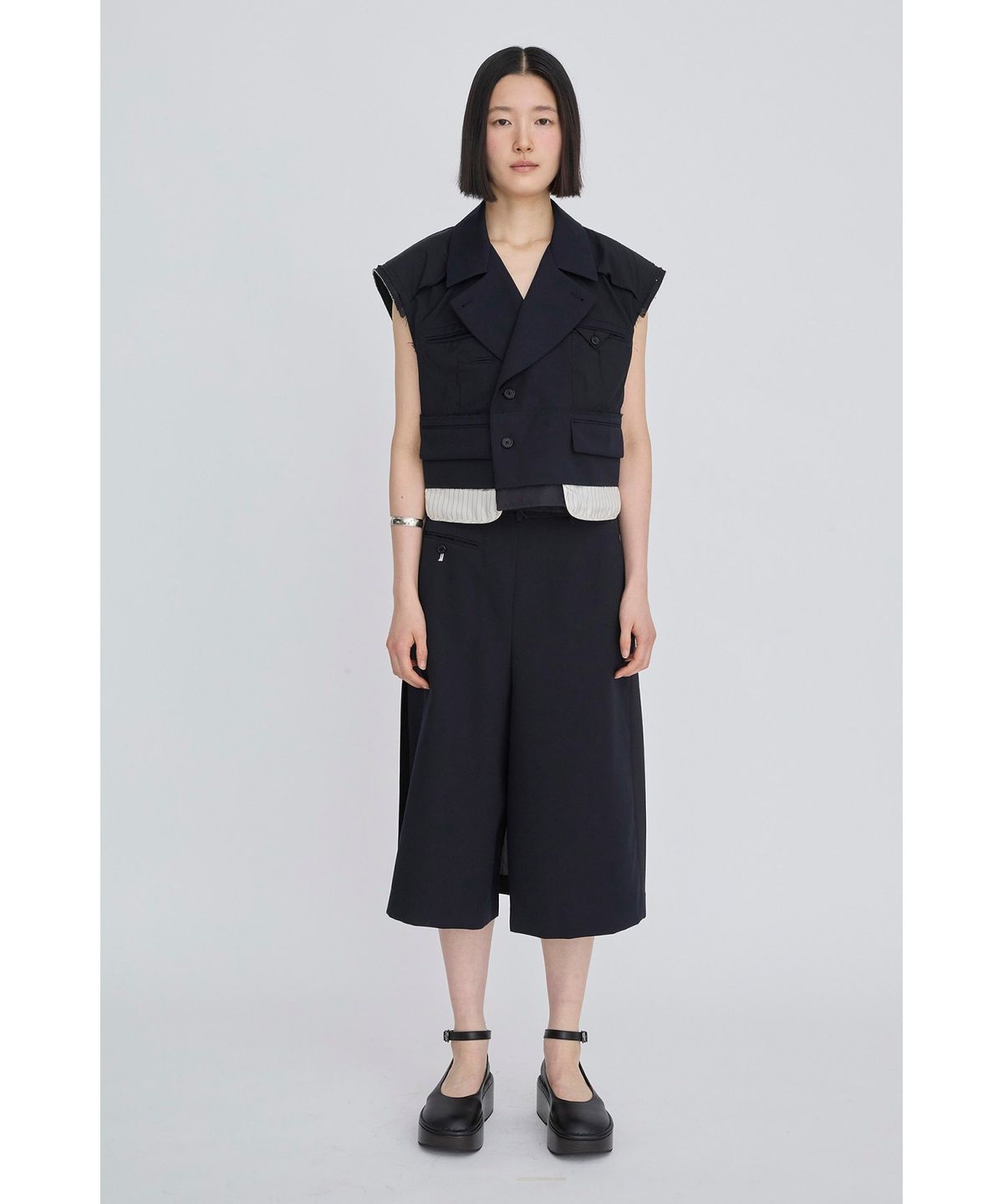 래코드(RECODE) Faux-Skirt Pants RQPAS26528NYX