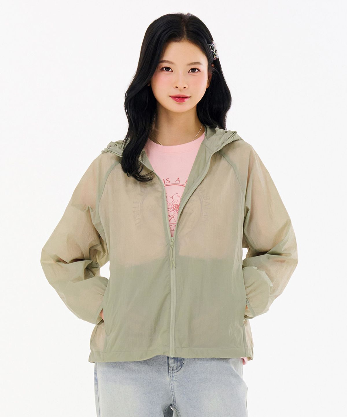 체이스컬트(CHASECULT) 남성 경량 후드 바람막이 점퍼-FBZU4101C0V