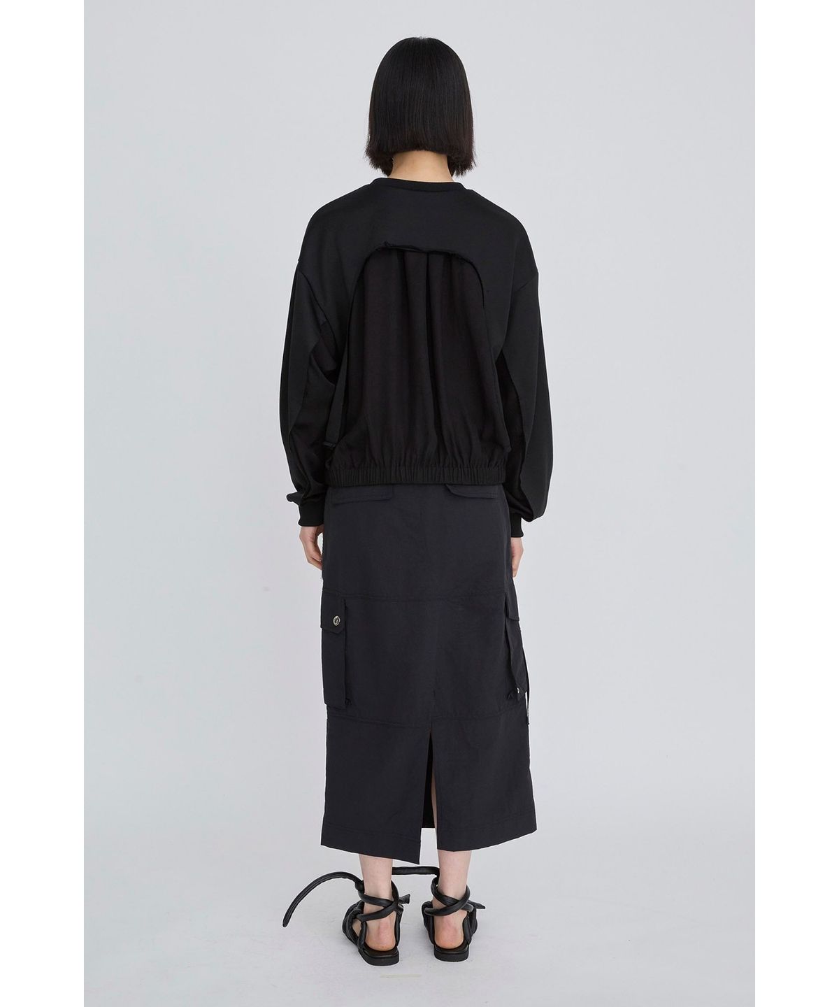래코드(RECODE) Utility Pocket Cargo Skirt RQKAM26538BKX