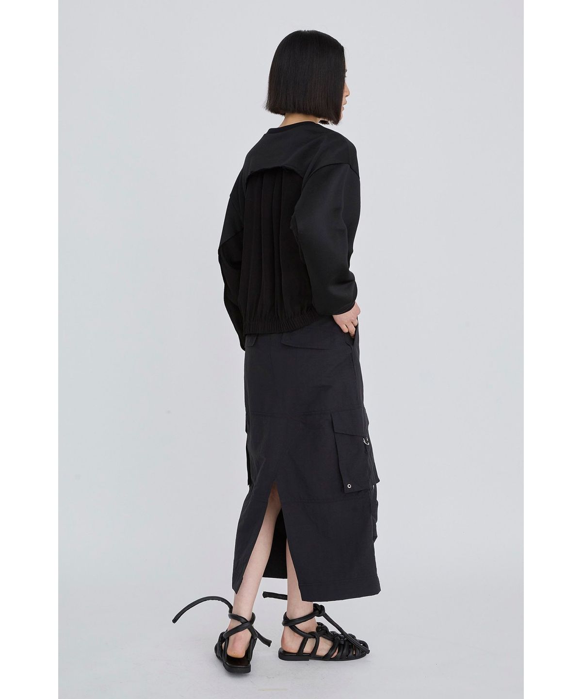 래코드(RECODE) Utility Pocket Cargo Skirt RQKAM26538BKX