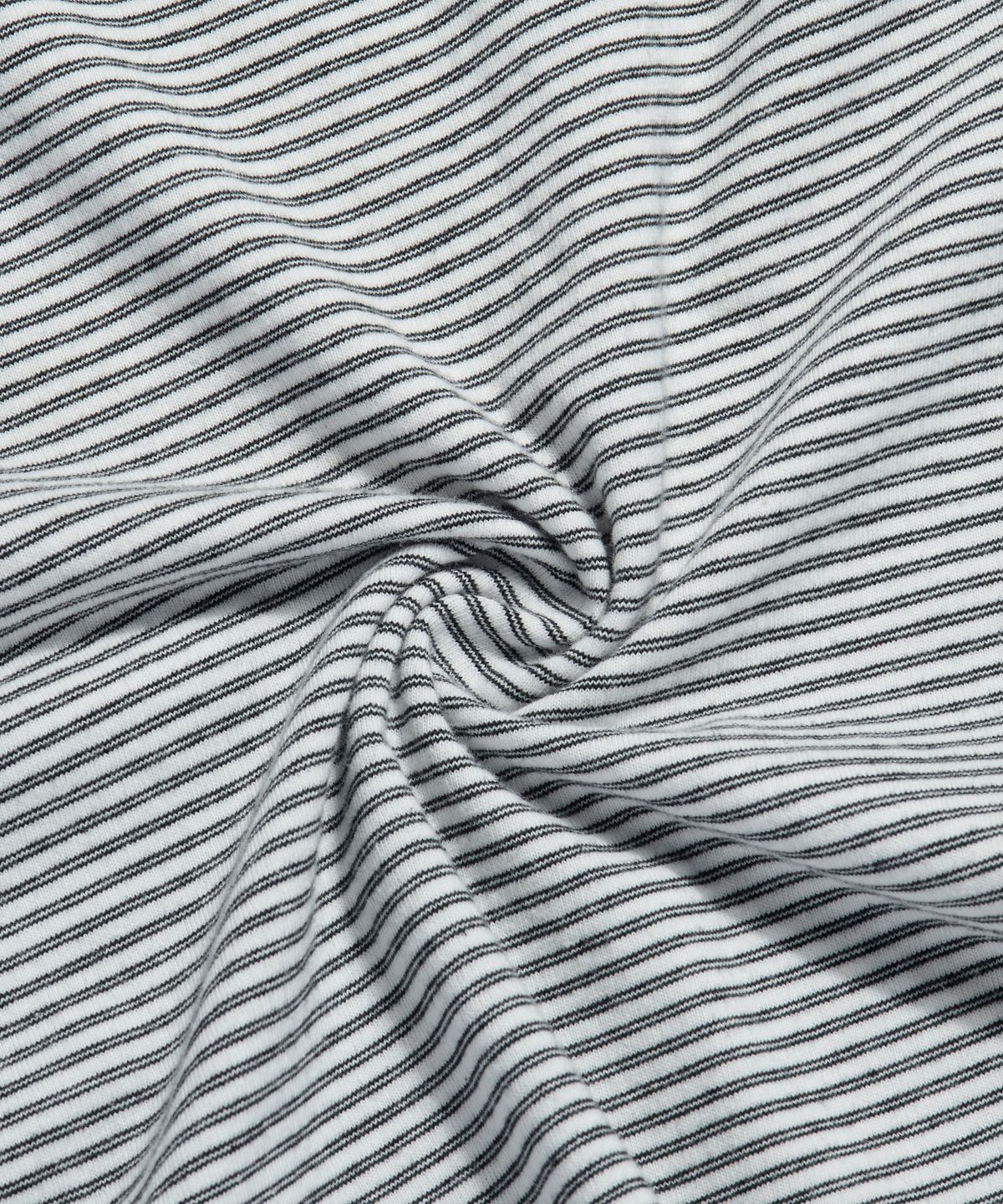 에스피오나지(ESPIONAGE) Micro Stripe Henley Tee White