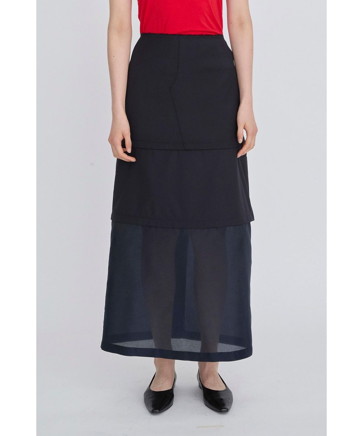 래코드(RECODE) Detachable Three-Way Skirt RQKAS26534NYX