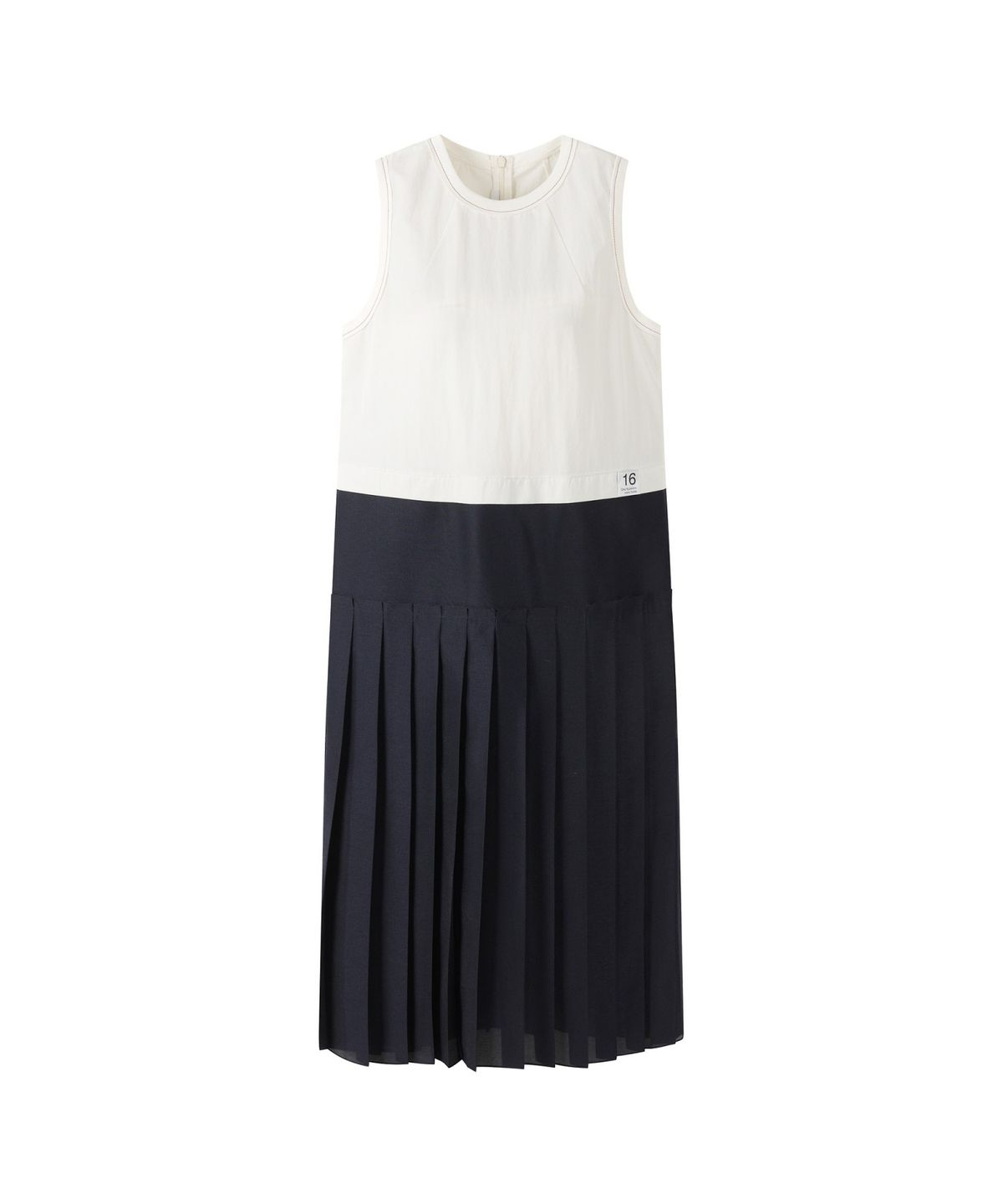 래코드(RECODE) Sleeveless Pleats Dress RQDAM26544WHX