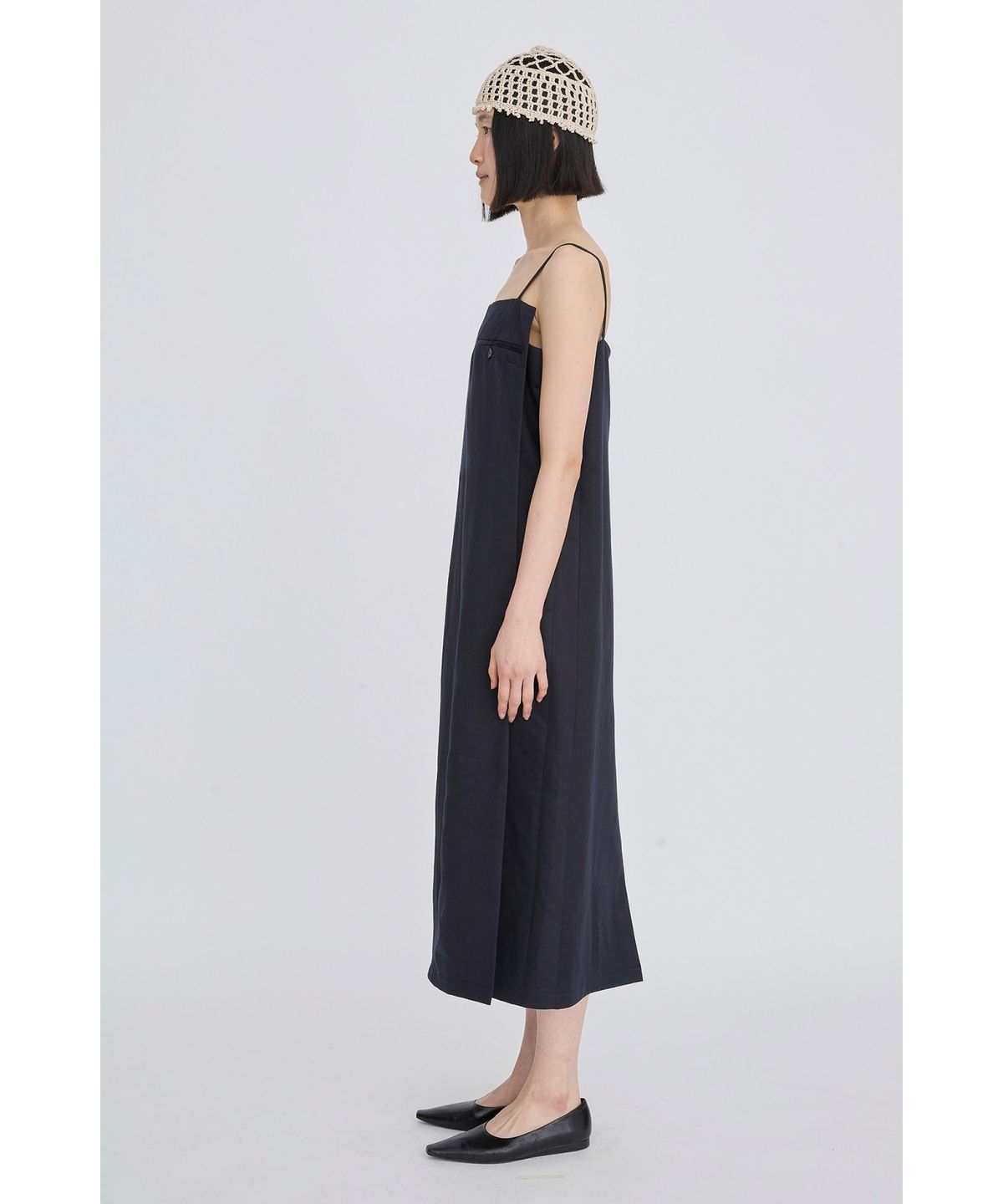 래코드(RECODE) Pocket Detail H-Line Dress RQDAS26543NYX