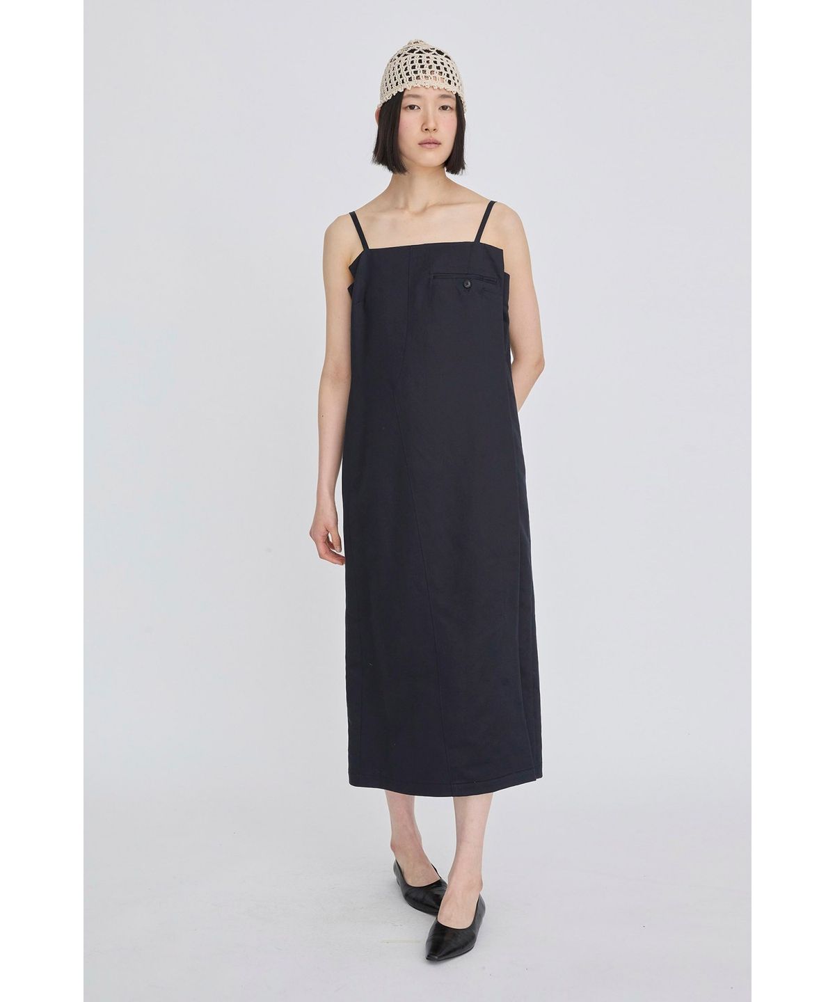 래코드(RECODE) Pocket Detail H-Line Dress RQDAS26543NYX