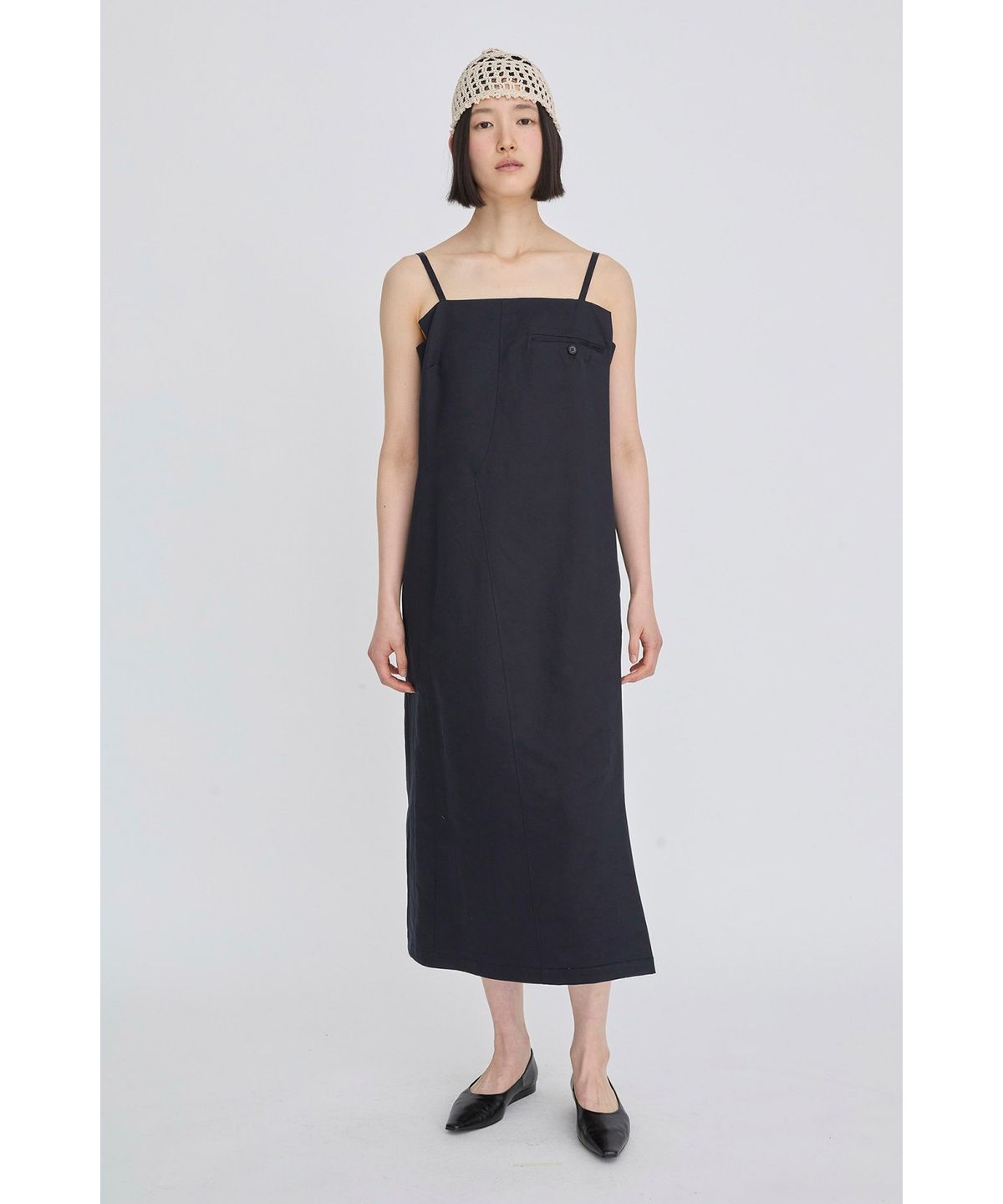 래코드(RECODE) Pocket Detail H-Line Dress RQDAS26543NYX