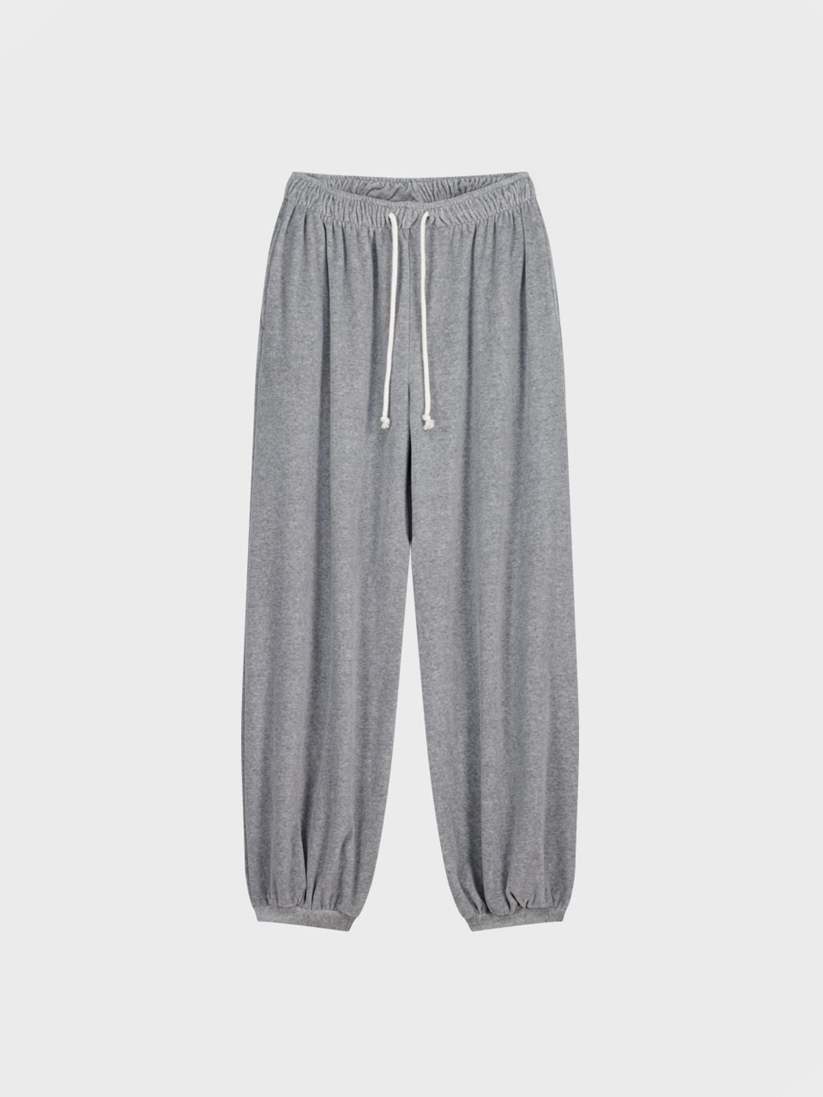 비수스(VISUS) Velvet Jogger Sweatpants_Mealange