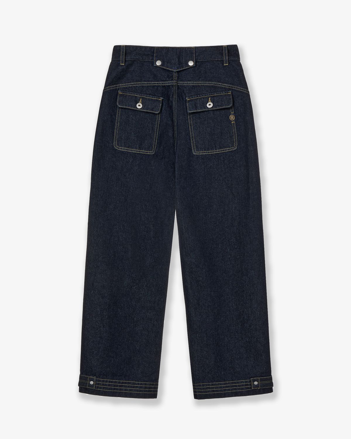 에이이에이이(AEAE) CURVE DENIM PANTS [INDIGO]