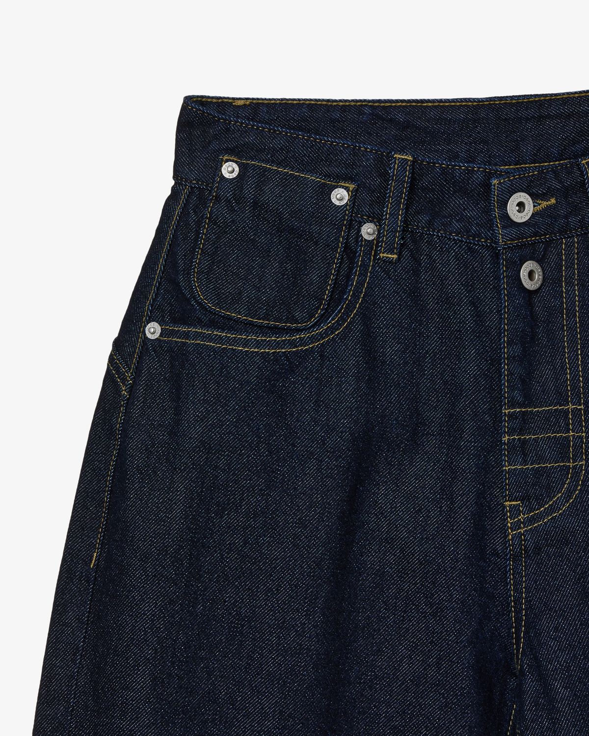 에이이에이이(AEAE) CURVE DENIM PANTS [INDIGO]