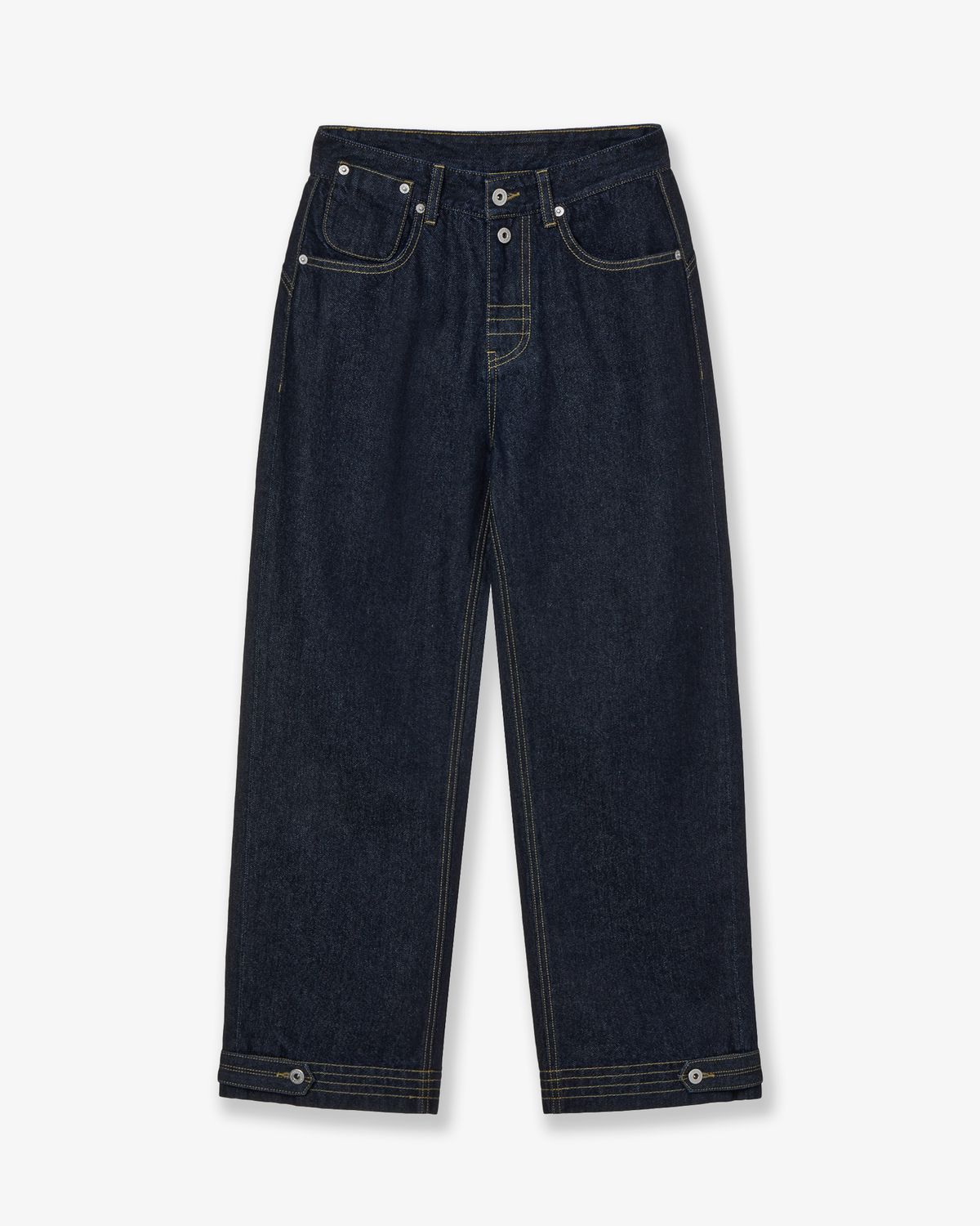 에이이에이이(AEAE) CURVE DENIM PANTS [INDIGO]