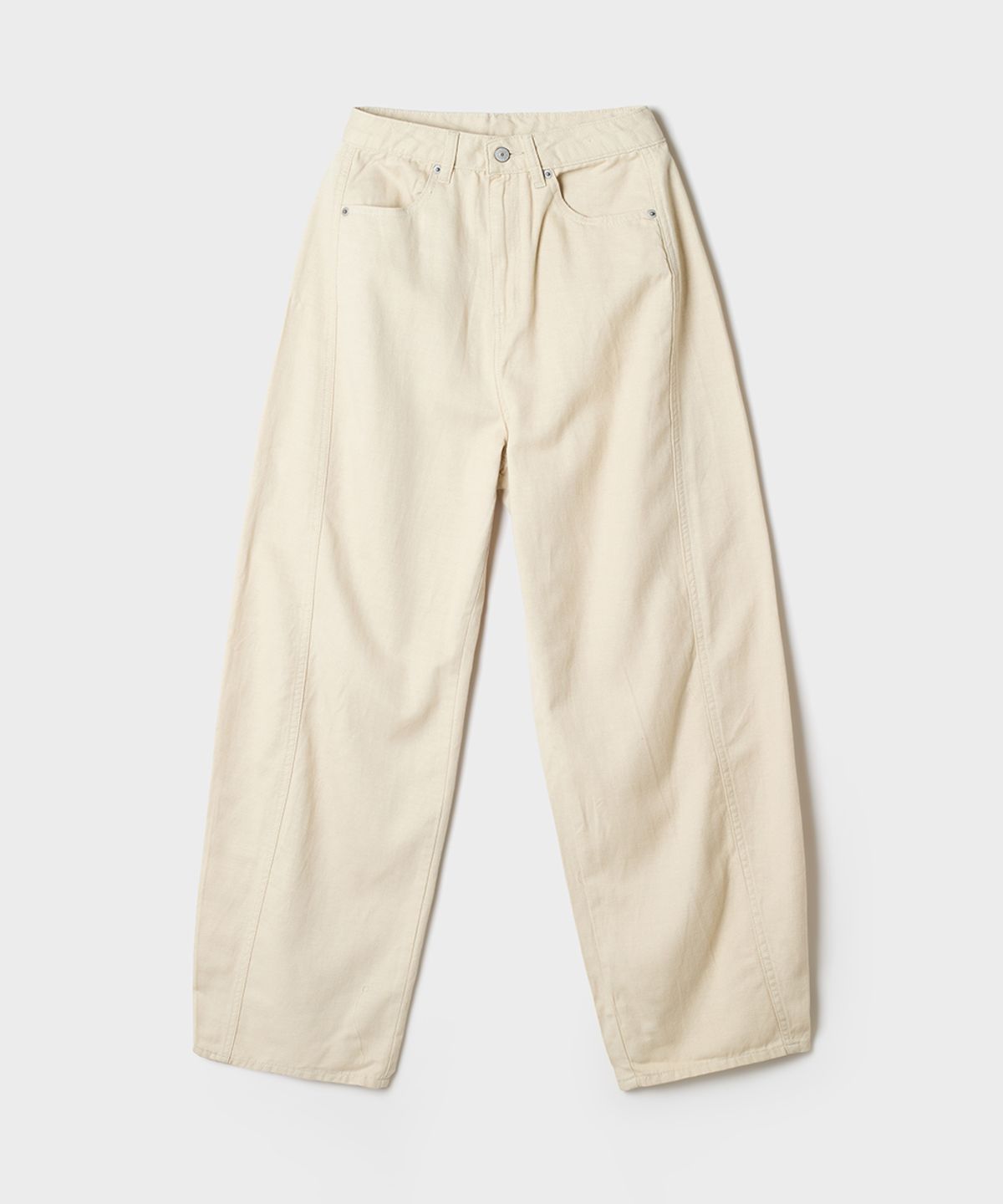 스파오(SPAO) [COOL] 여성 벌룬 와이드 코튼 팬츠_SPTCG25G02