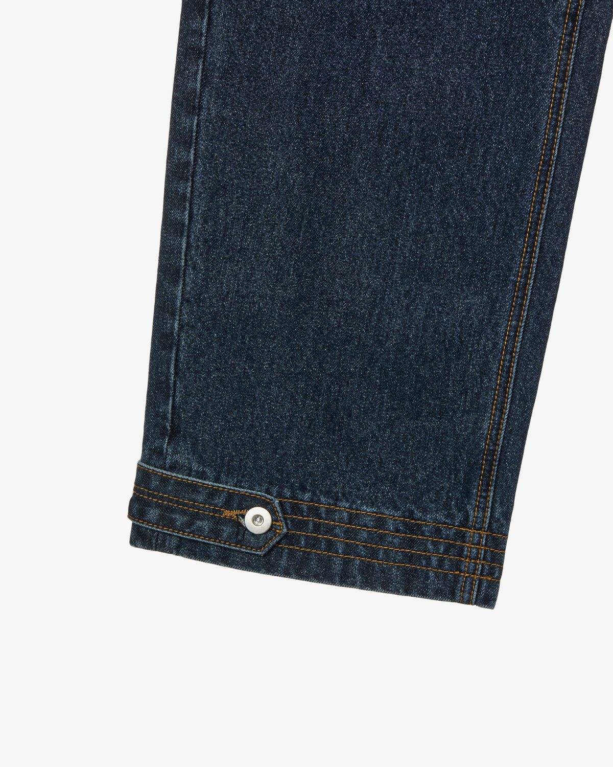 에이이에이이(AEAE) CURVE DENIM PANTS [DARK BLUE]