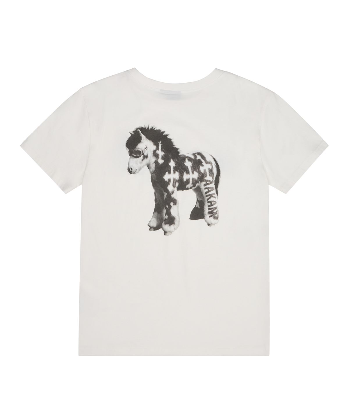 아캄(AAKAM) AKM Horse Half Top (White)