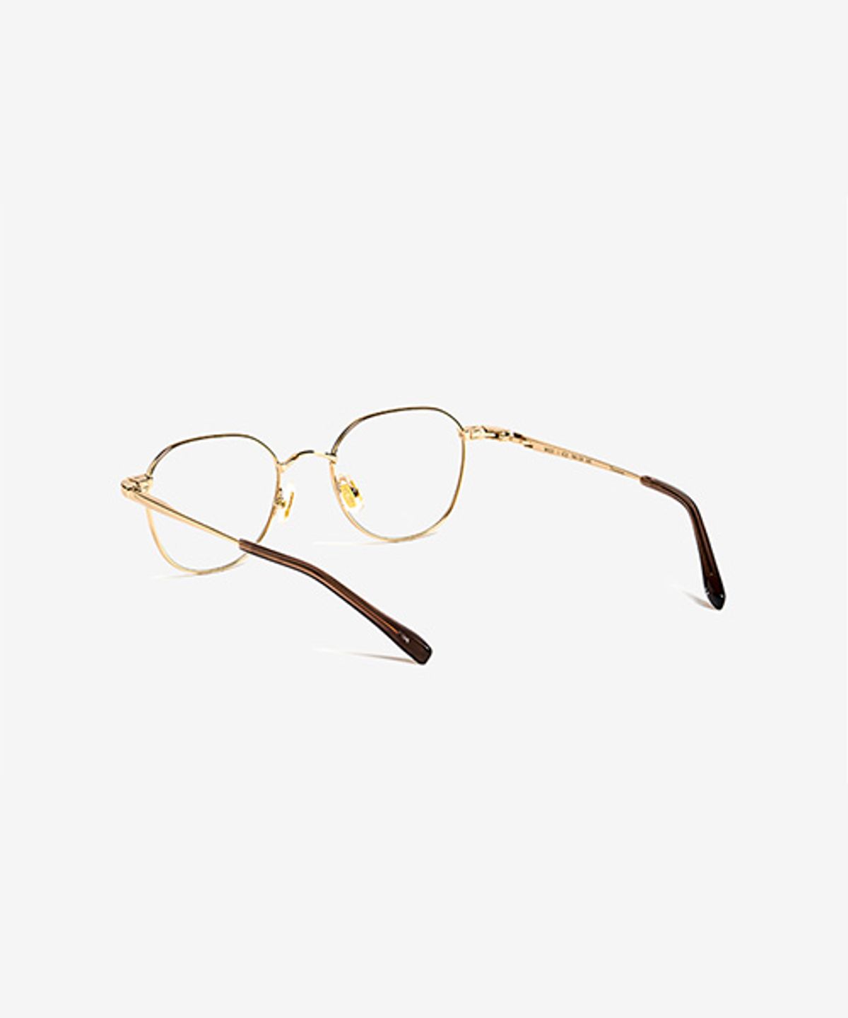 테츠오 아이웨어(TETSUO EYEWEAR) MEI(메이) 안경테 C2 LIGHT GOLD
