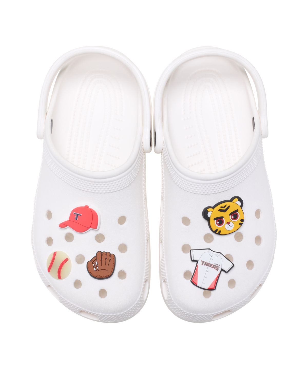 크록스(CROCS) KBO KIA 타이거즈​ 지비츠™ 참 5개 세트​ / 10019723