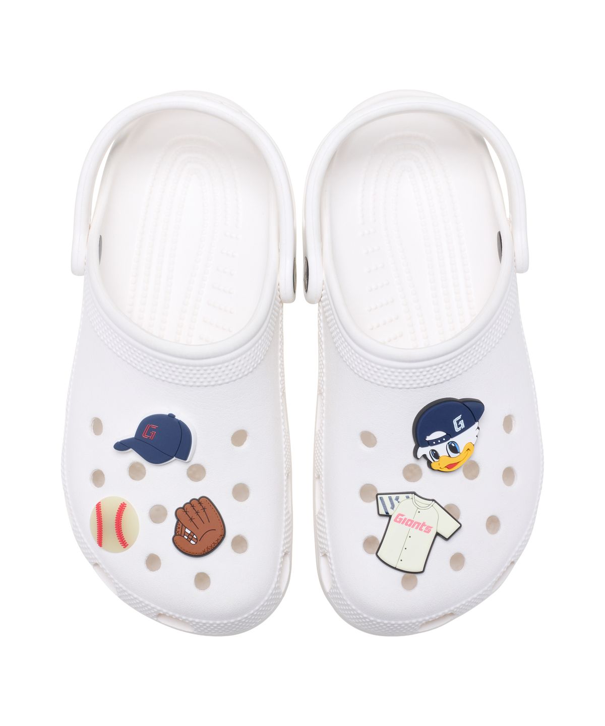 크록스(CROCS) KBO 롯데 자이언츠 지비츠™ 참 5개 세트​ / 10019727