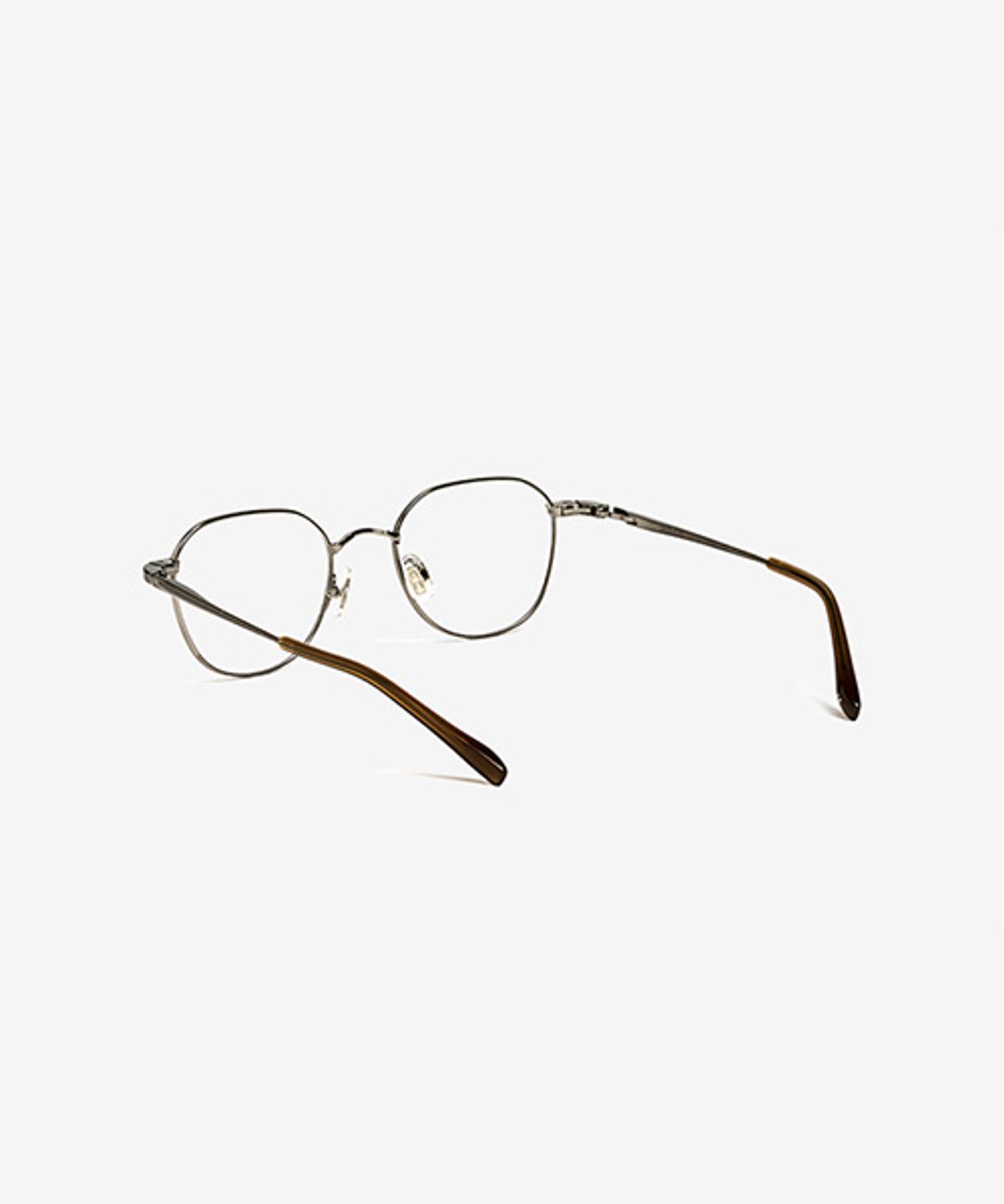 테츠오 아이웨어(TETSUO EYEWEAR) MEI(메이) 안경테 C4 MATTE SILVER