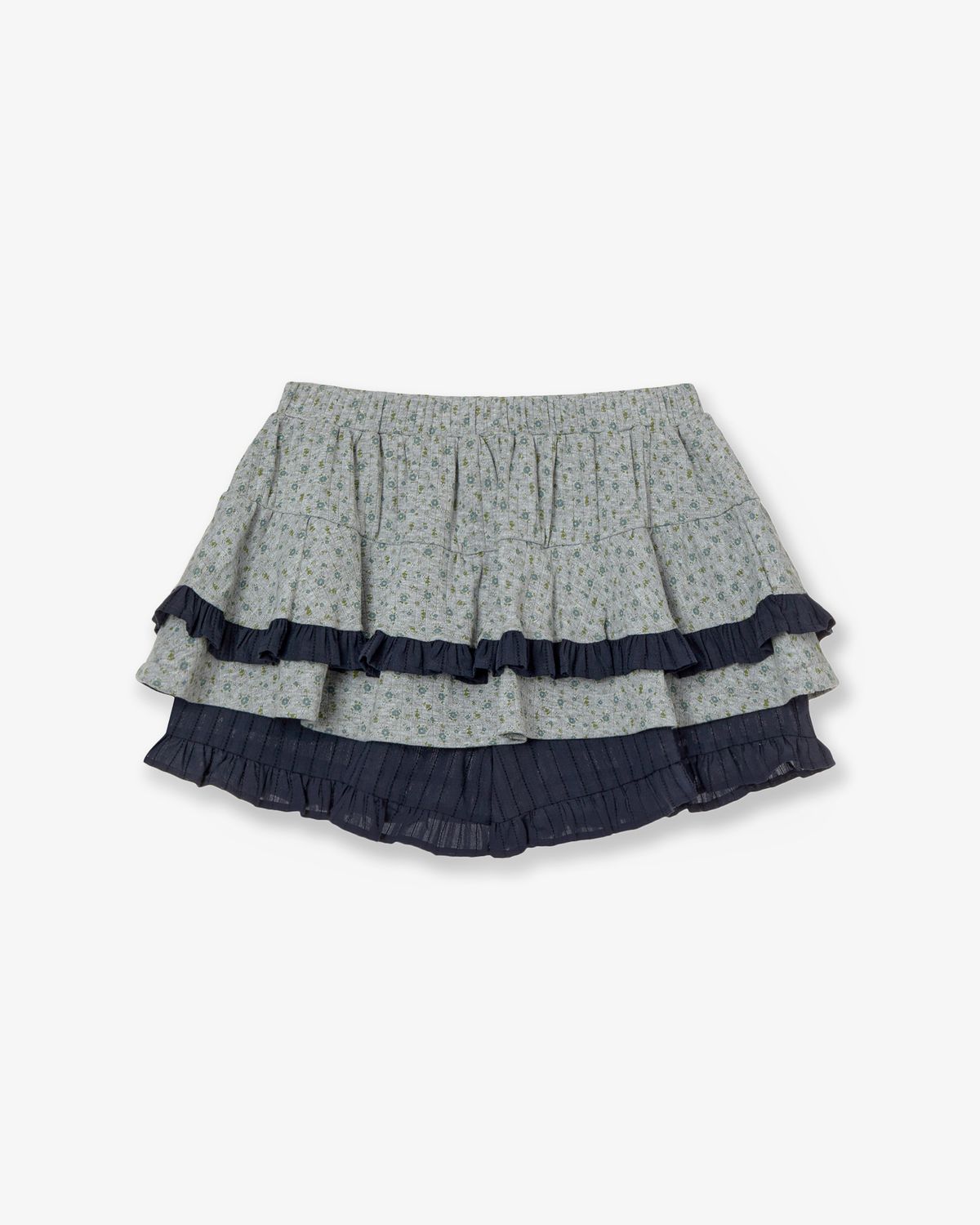 에이이에이이(AEAE) SKIRT MINI SHORTS [MELANGE GREY]