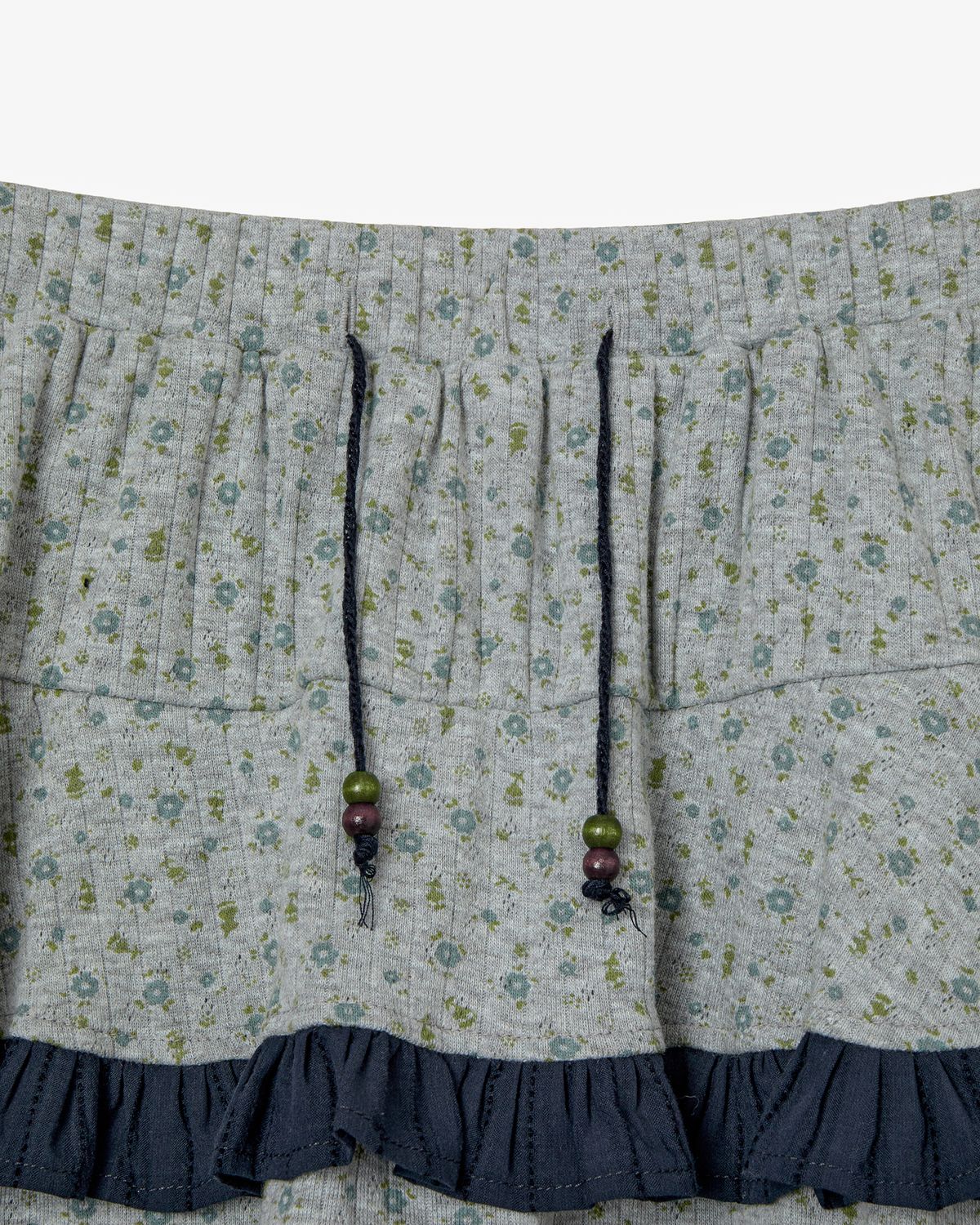 에이이에이이(AEAE) SKIRT MINI SHORTS [MELANGE GREY]