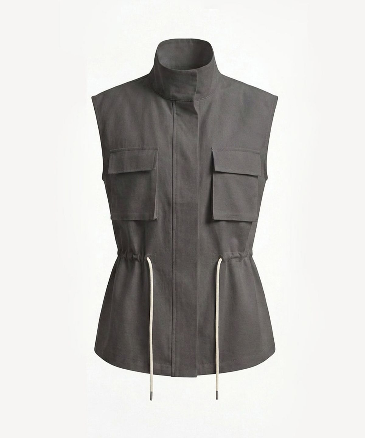 바스카라(VASCARA) Out Pocket String Vest (3colors)