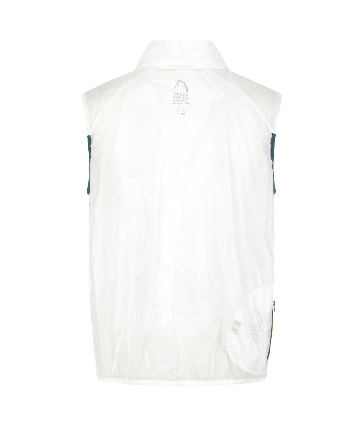 시에라디자인(SIERRA DESIGNS) W) 에어피크(AIRPEAK) 초경량 윈드쉘 베스트 WHITE