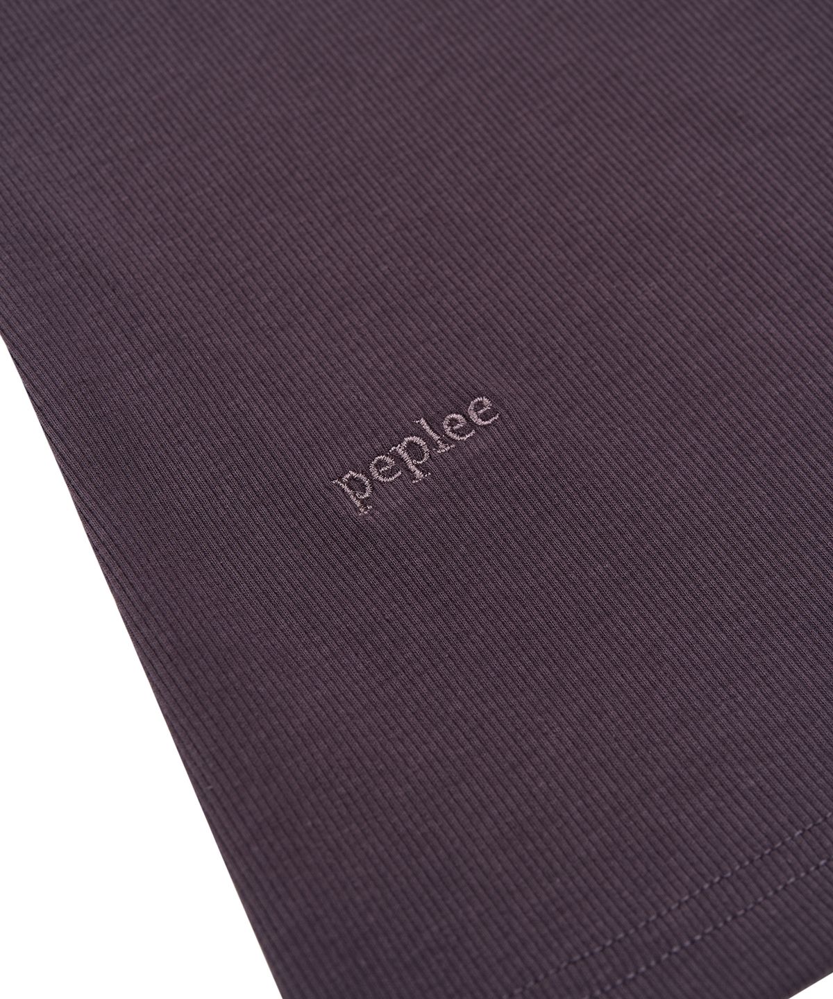 페플리(PEPLEE) Button Henley Neck Sleeveless Top (Purple)